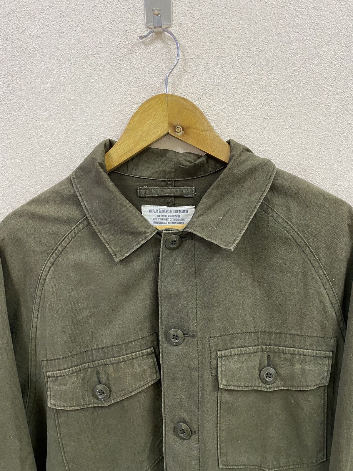 Vintage Vtg Military Shirt Button Up Size US M / EU 48-50 / 2 - 5 Thumbnail