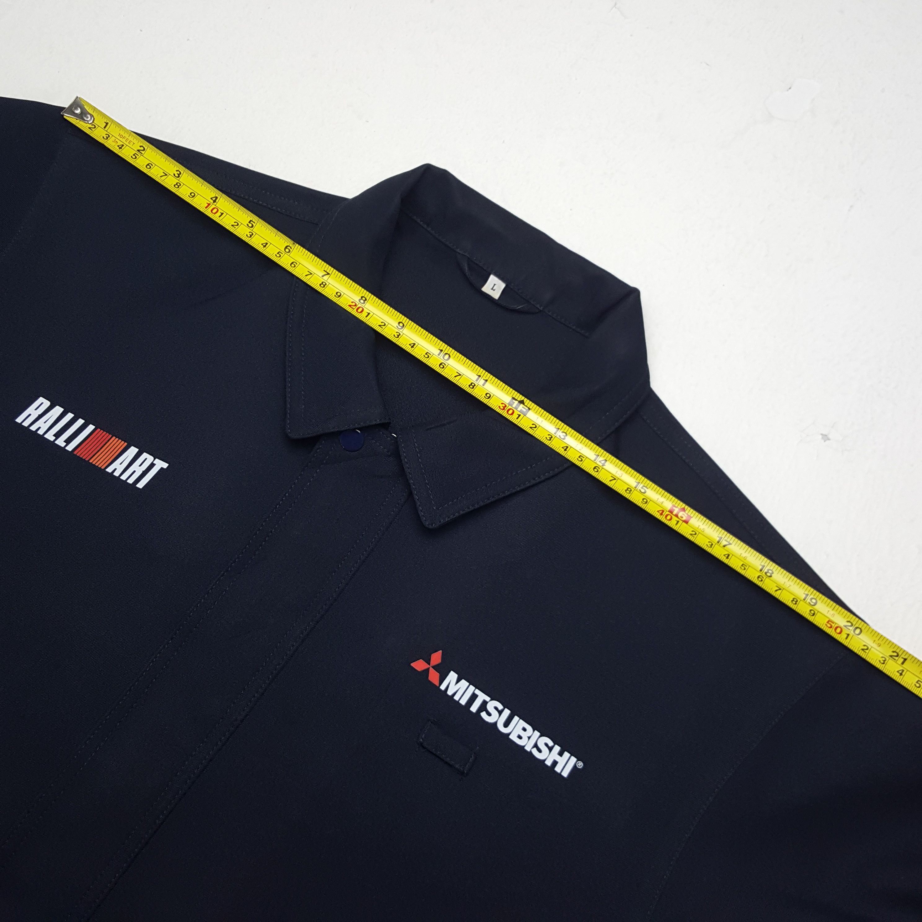 Japanese Brand × Vintage Vintage Mitsubishi Ralli Art Japanese Racing Custom Jacket Size US L / EU 52-54 / 3 - 5 Thumbnail