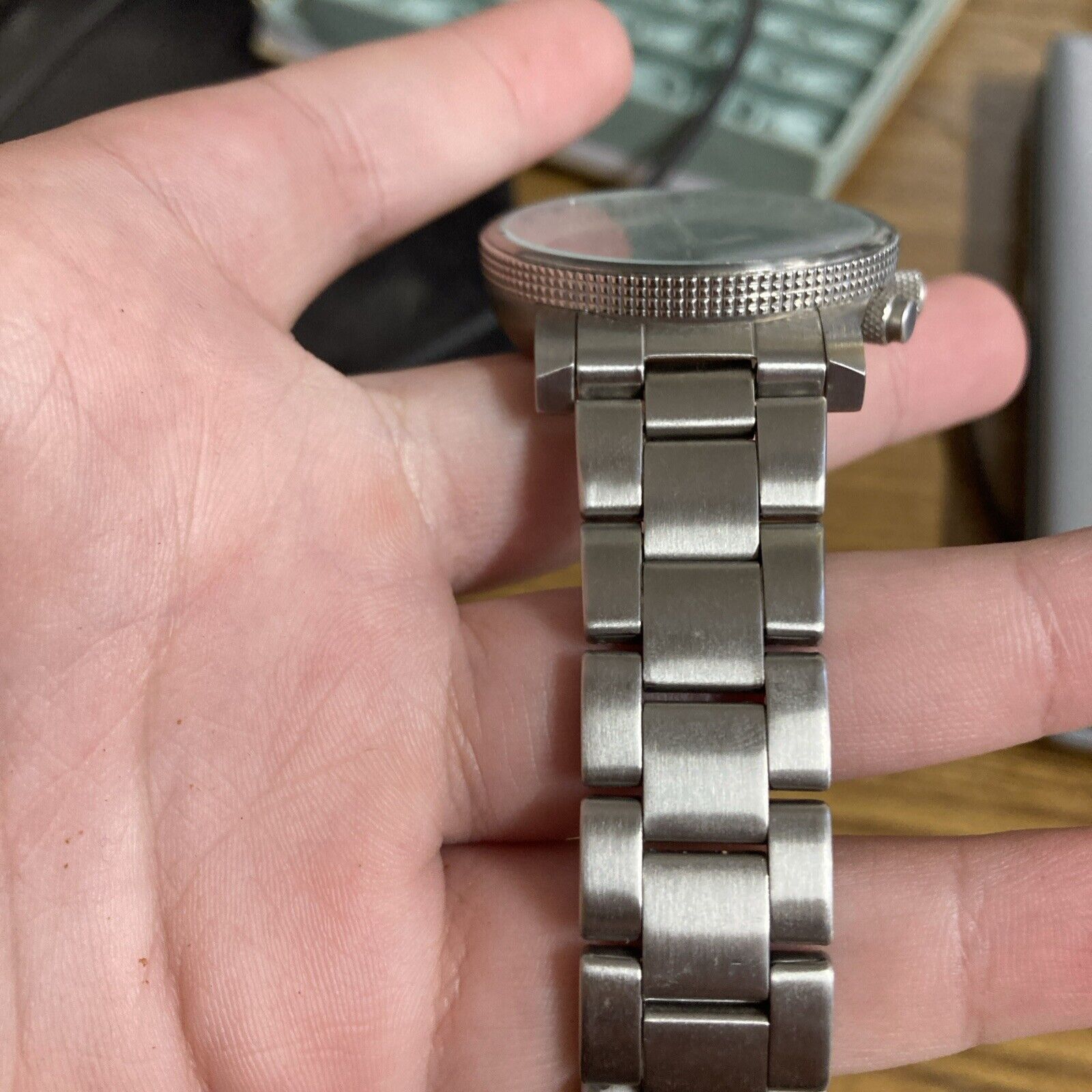 Other EXTREMELY RARE SENNHEISER Watch, Chronograph Quartz In Steel Size ONE SIZE - 8 Thumbnail
