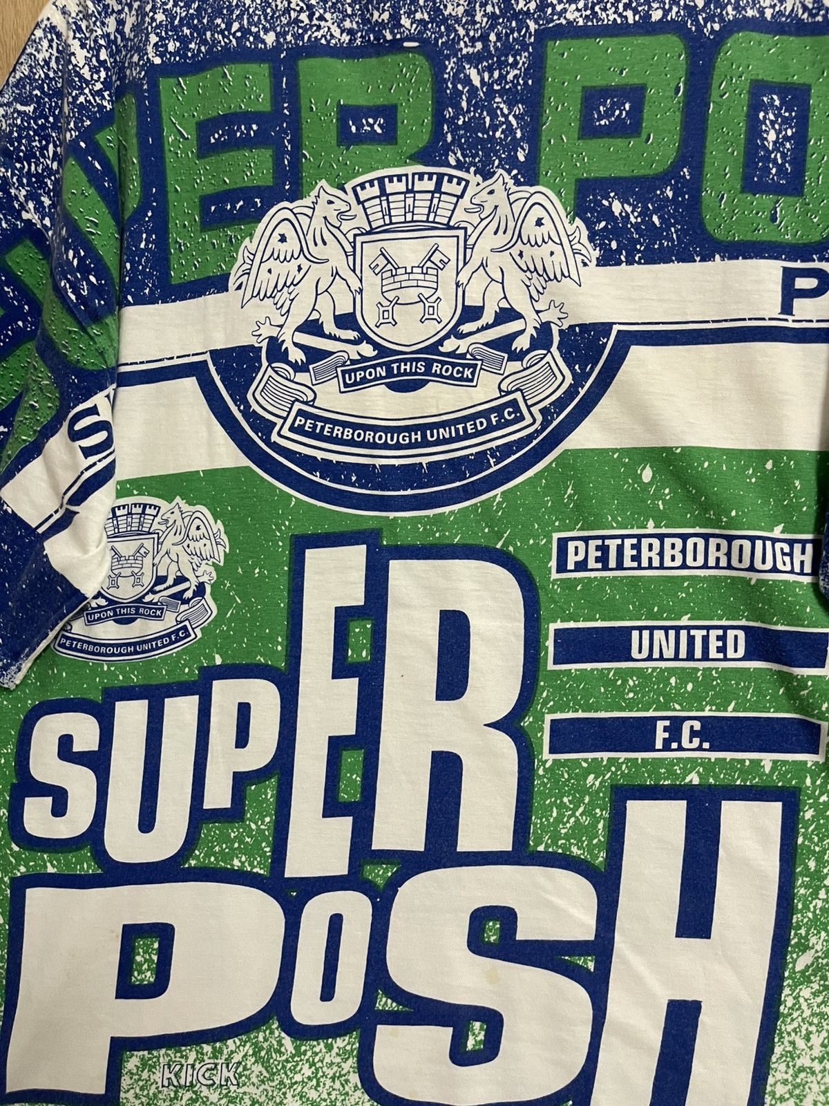 Sports Specialties Vintage 90’s Peterborough FC T shirt AOP L Soccer Football Size US XL / EU 56 / 4 - 12 Thumbnail
