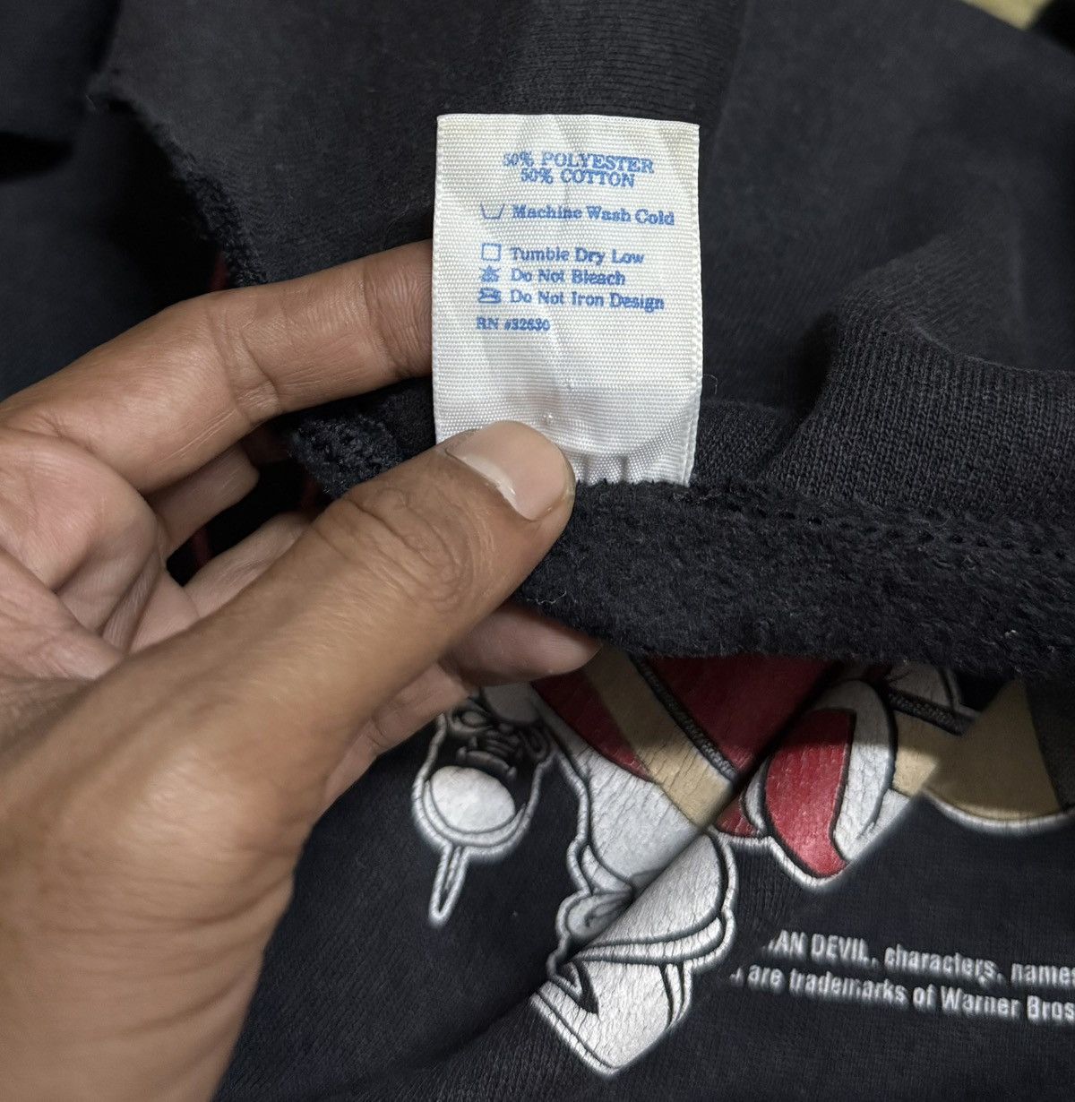 Vintage Rare Chicago Blackhawks Looney Tunes Vintage 1992s Size US XL / EU 56 / 4 - 10 Thumbnail