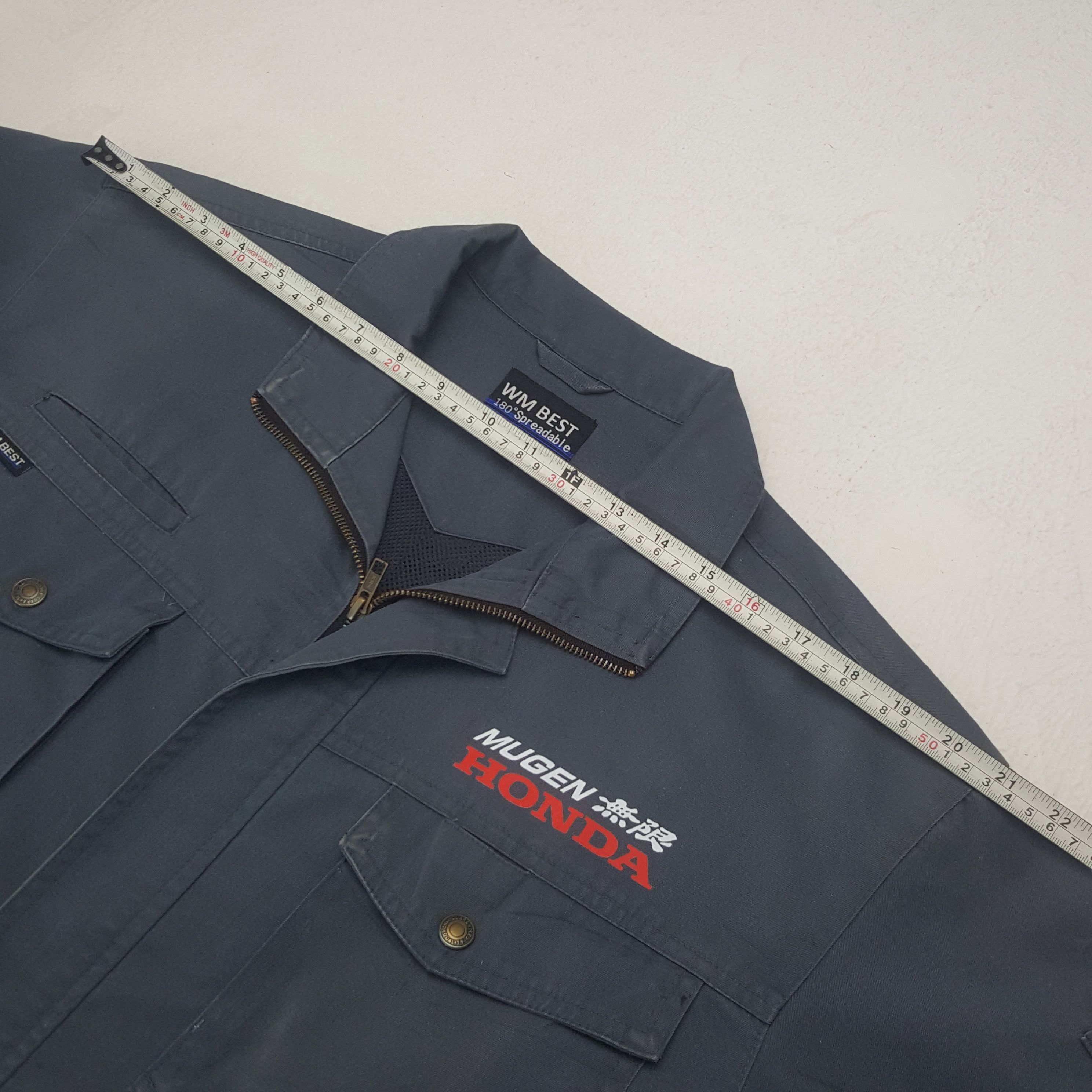 Honda × Vintage Vintage Mugen Honda Japanese Racing Custom Jacket C288N18 Size US L / EU 52-54 / 3 - 6 Thumbnail