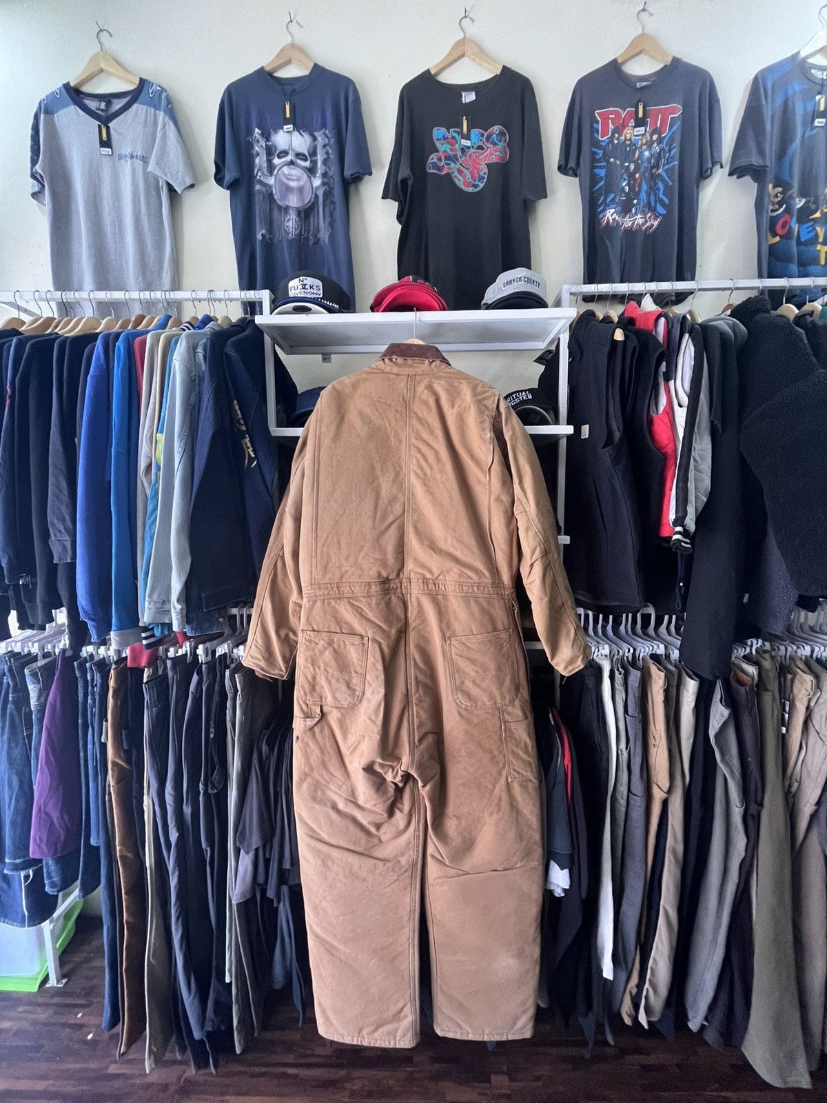 Carhartt Carhartt Thermo Overall Herren 48 R Double Knee Workwear Size US 42 / EU 58 - 10 Thumbnail