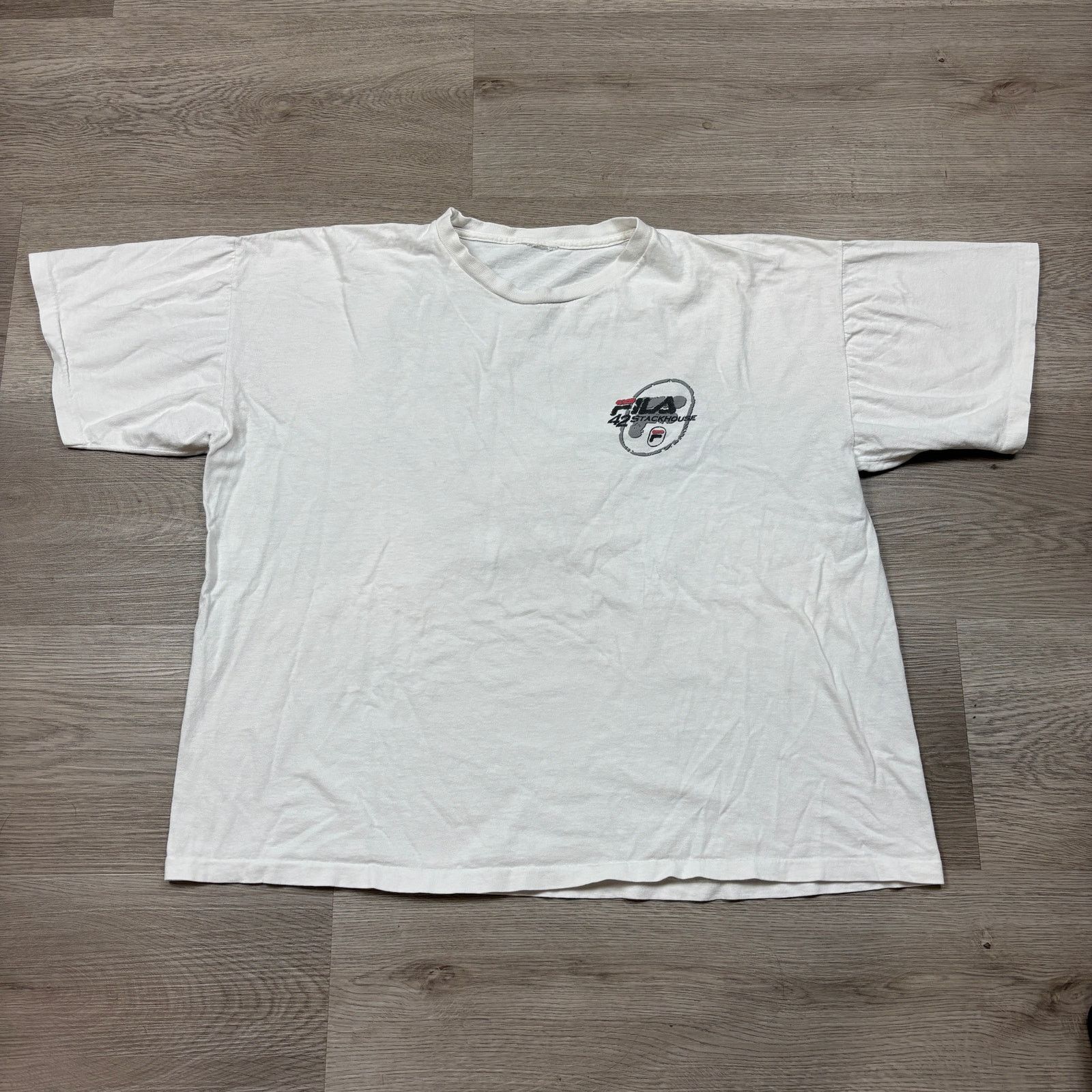 Fila × Vintage Rare Vintage Fila 42 Stackhouse Boxy Basketball Shirt 2XL Size US XXL / EU 58 / 5 - 2 Thumbnail