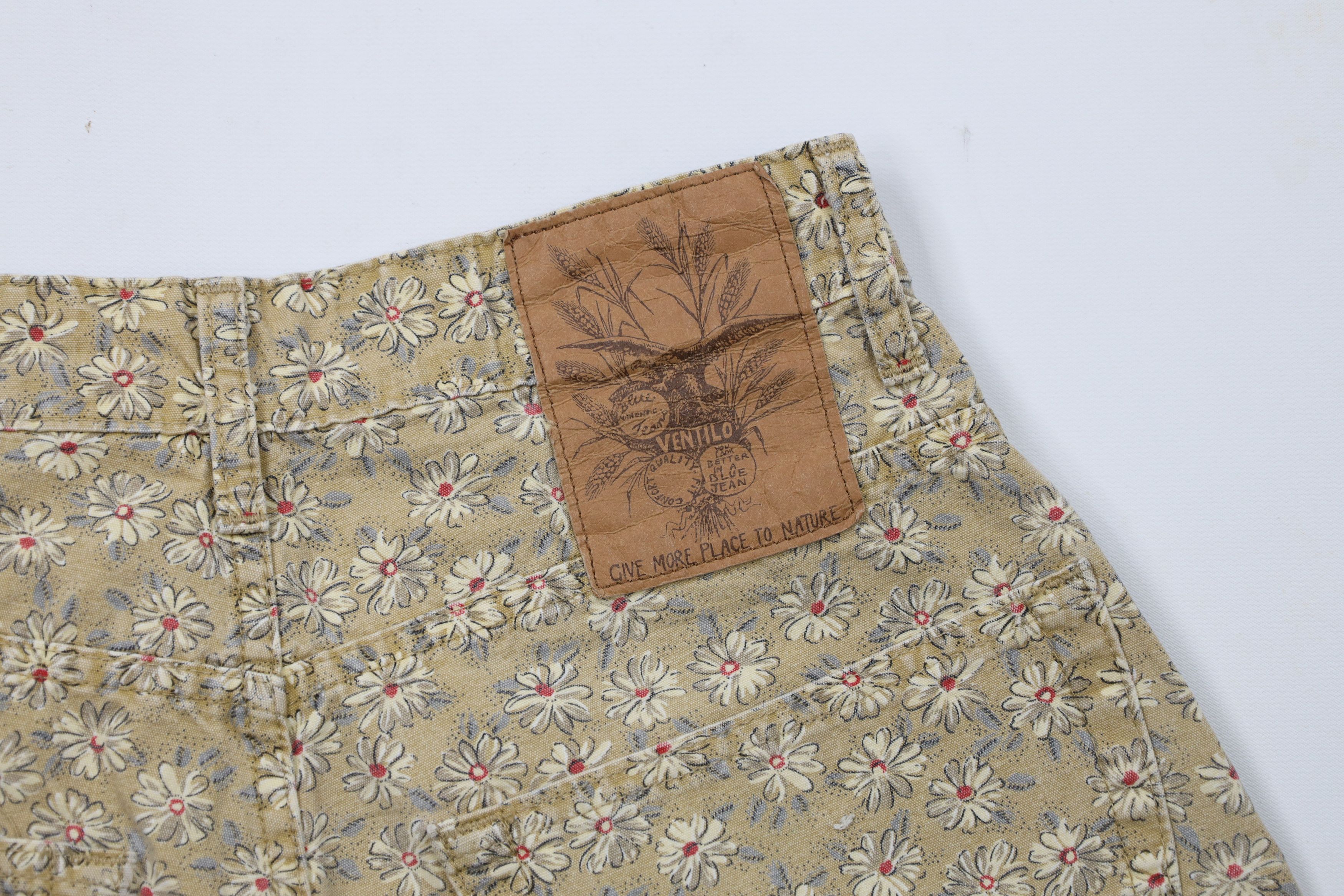 Vintage Vintage 90s Streetwear All Over Print Button Fly Shorts Size 28" / US 6 / IT 42 - 11 Thumbnail