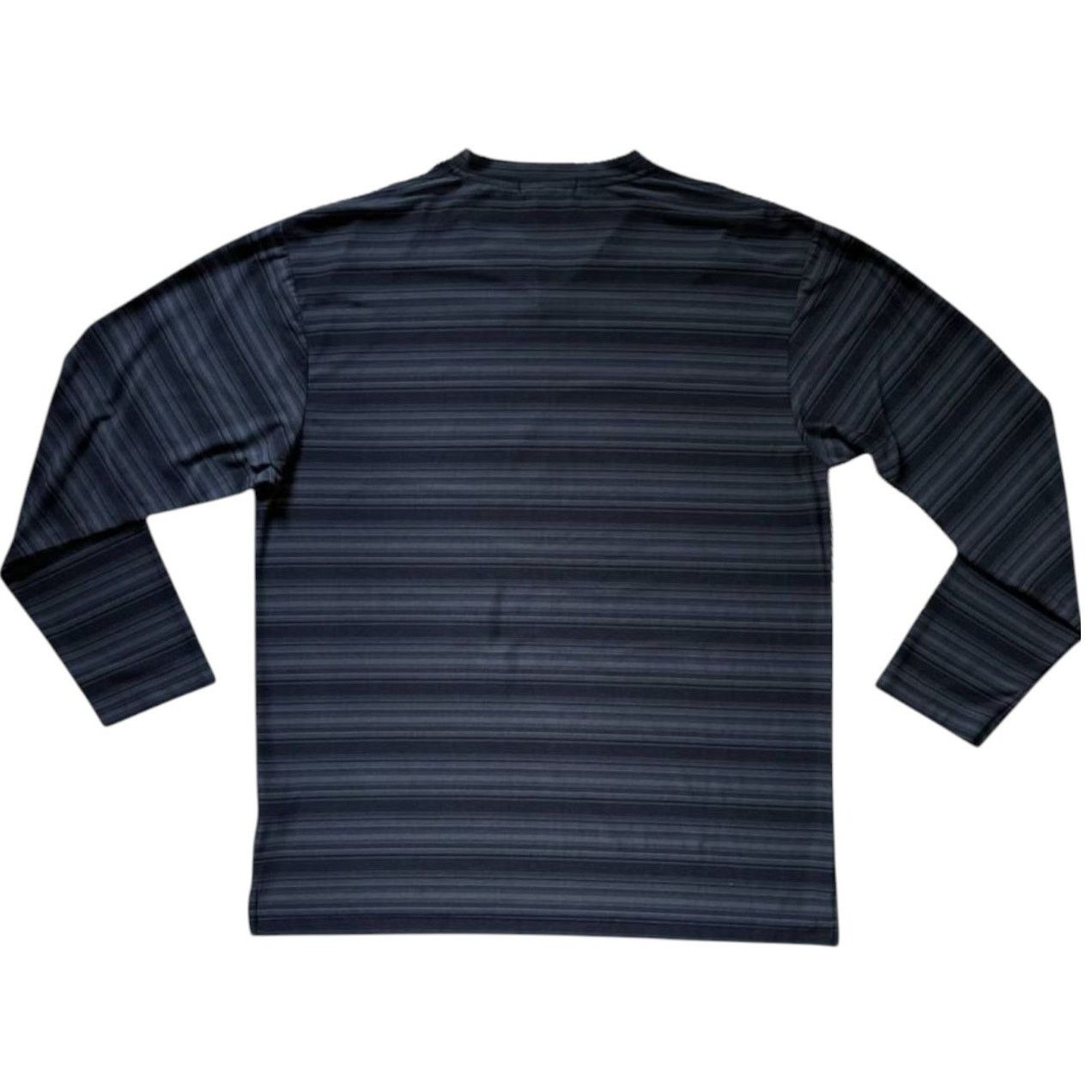 Kenneth Cole Kenneth Cole Gray Black Long-Sleeve Top | Size XL Size US XL / EU 56 / 4 - 2 Thumbnail