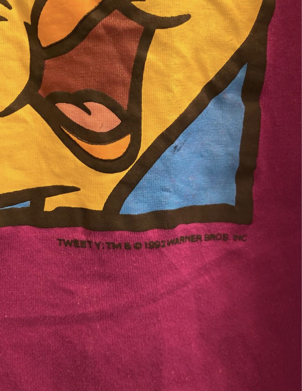 Vintage × Warner Bros VINTAGE 90’s TWEETY BIRD SHIRT Size US M / EU 48-50 / 2 - 2 Thumbnail