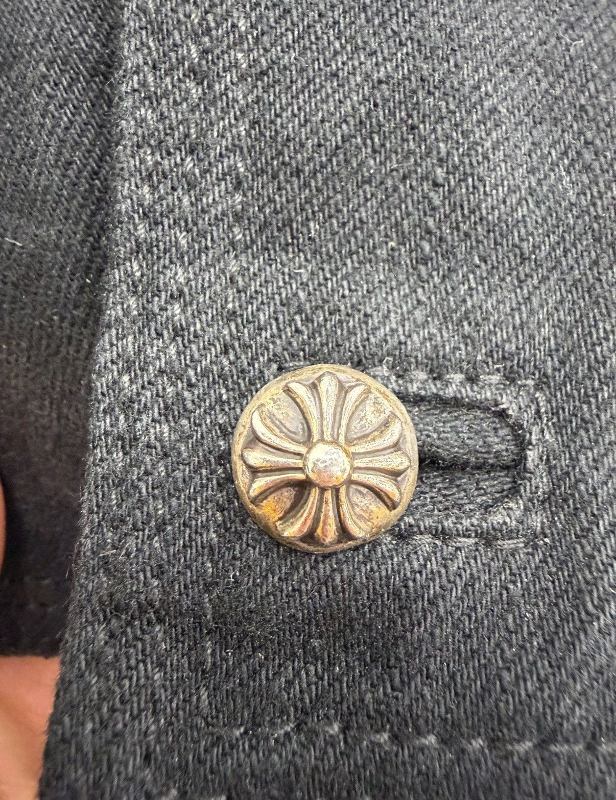Chrome Hearts Chrome Hearts Vine Floral Arm Leather Patch Flame Jacket Size US M / EU 48-50 / 2 - 4 Thumbnail