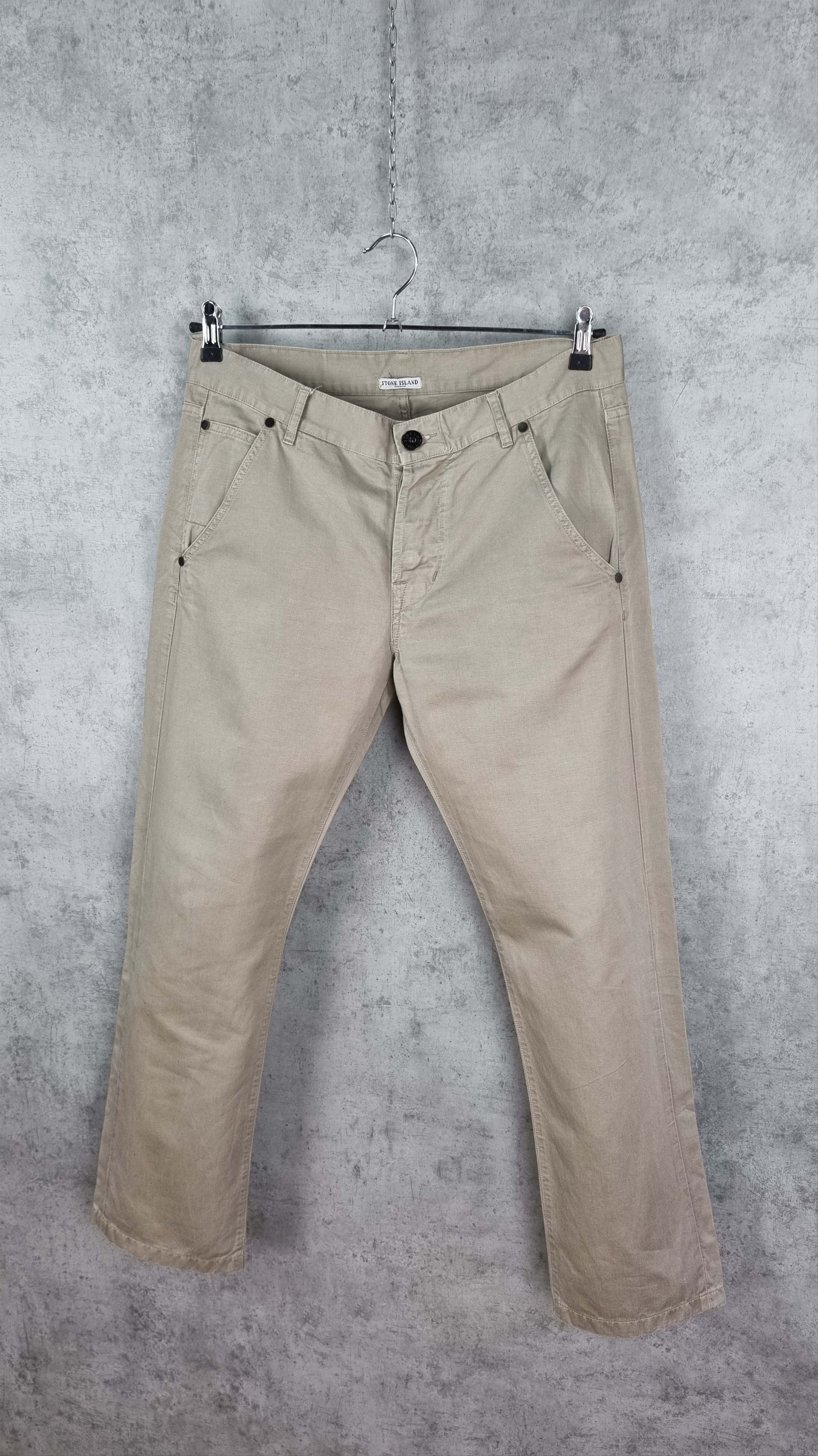 Stone Island × Vintage Stone Island Casual Light Fabrics Cotton Pant Size US 32 / EU 48 - 6 Thumbnail