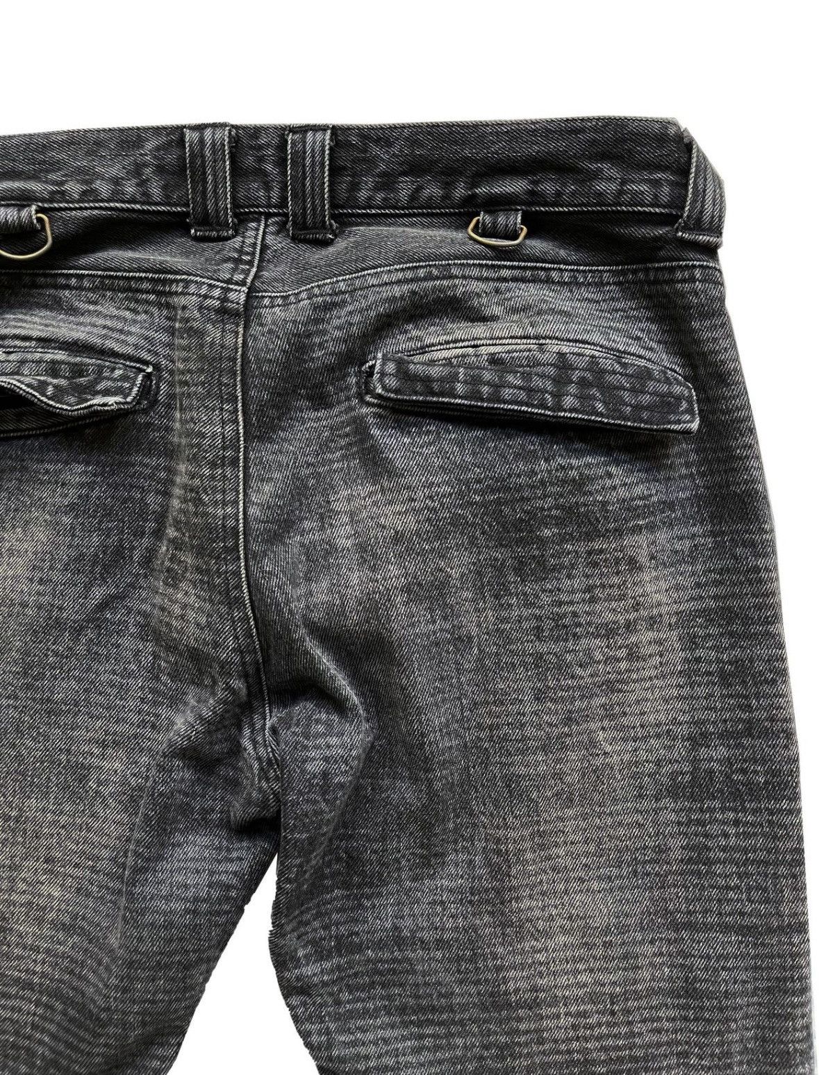 Blackmeans Blackmeans SS15 Yokoshima Damaged Denim Size US 30 / EU 46 - 6 Thumbnail