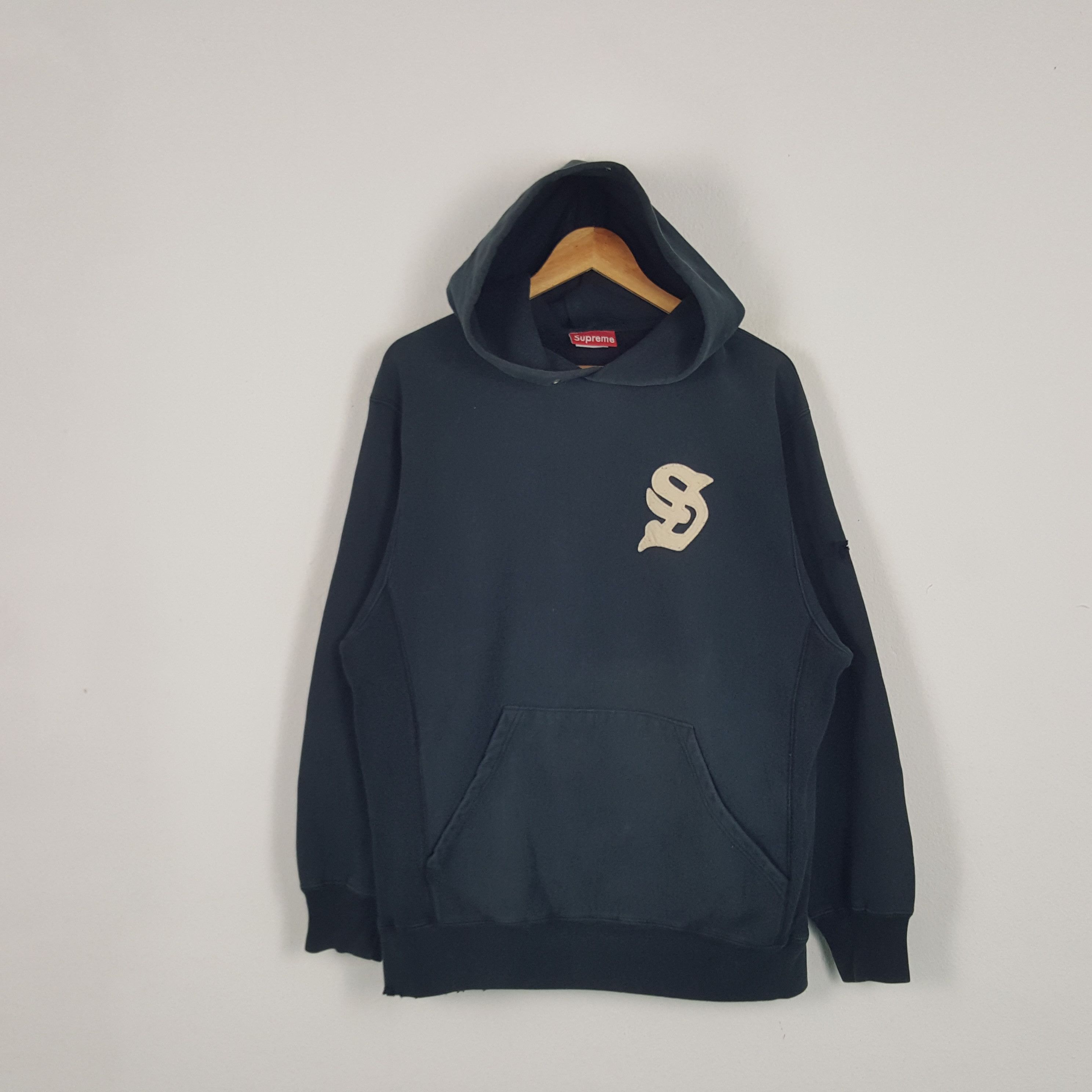 Stussy × Vintage Vintage Supreme X Stussy American Style Custom Art Hoodies Size US L / EU 52-54 / 3 - 3 Thumbnail