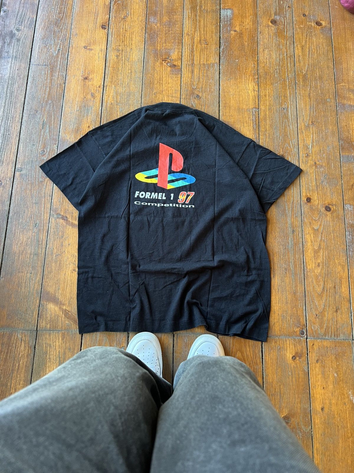 Playstation 1997 VINTAGE SINGLE STITCH PLAYSTATION FORMEL 1 PROMO GRAPHI Size US XL / EU 56 / 4 - 4 Thumbnail