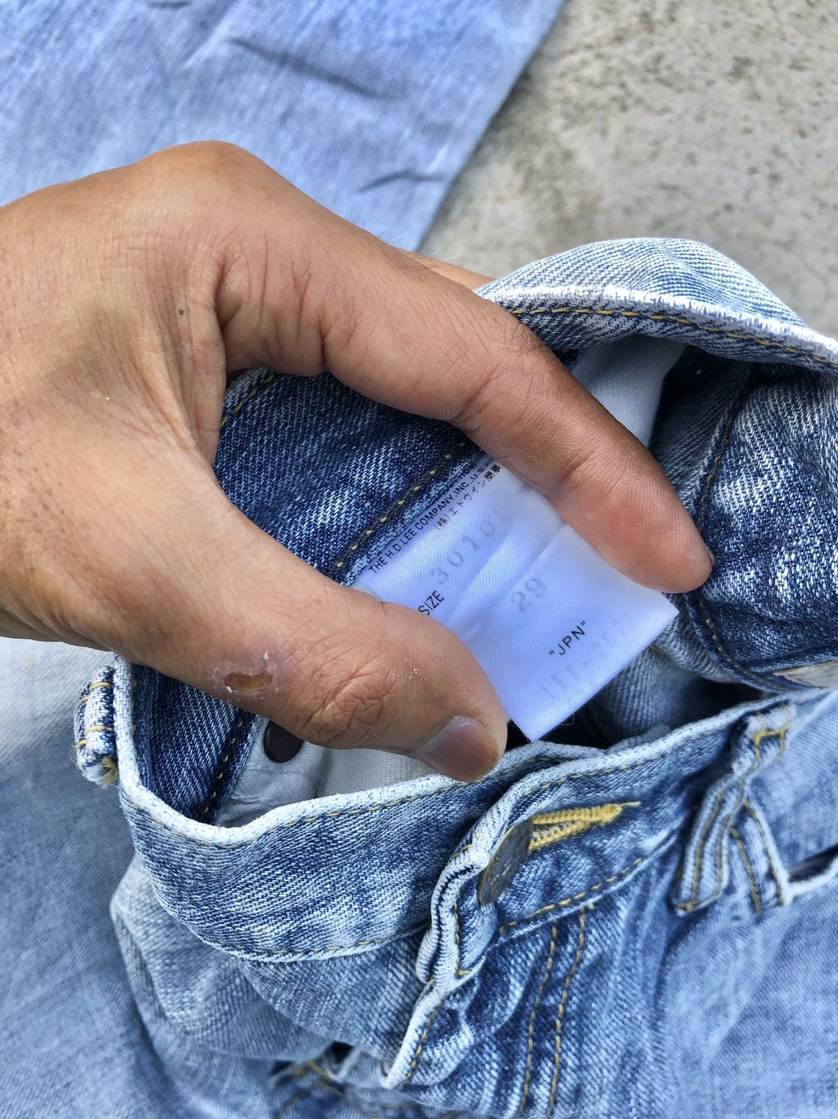 Lee FLARED DISTRESSED DENIM BY LEE Size US 30 / EU 46 - 4 Thumbnail