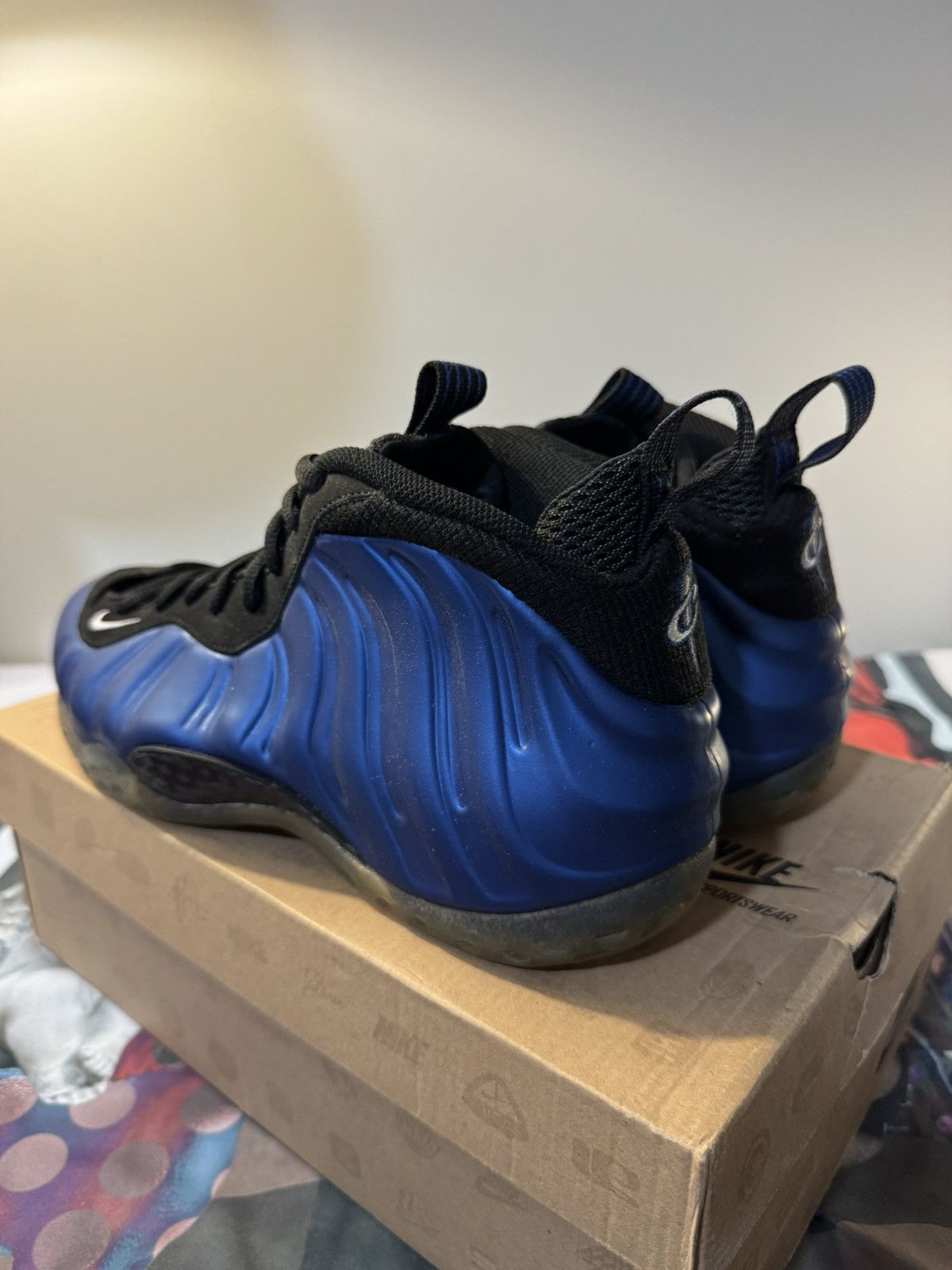 Nike Foamposit Royal Blue Size US 8 / EU 41 - 4 Thumbnail