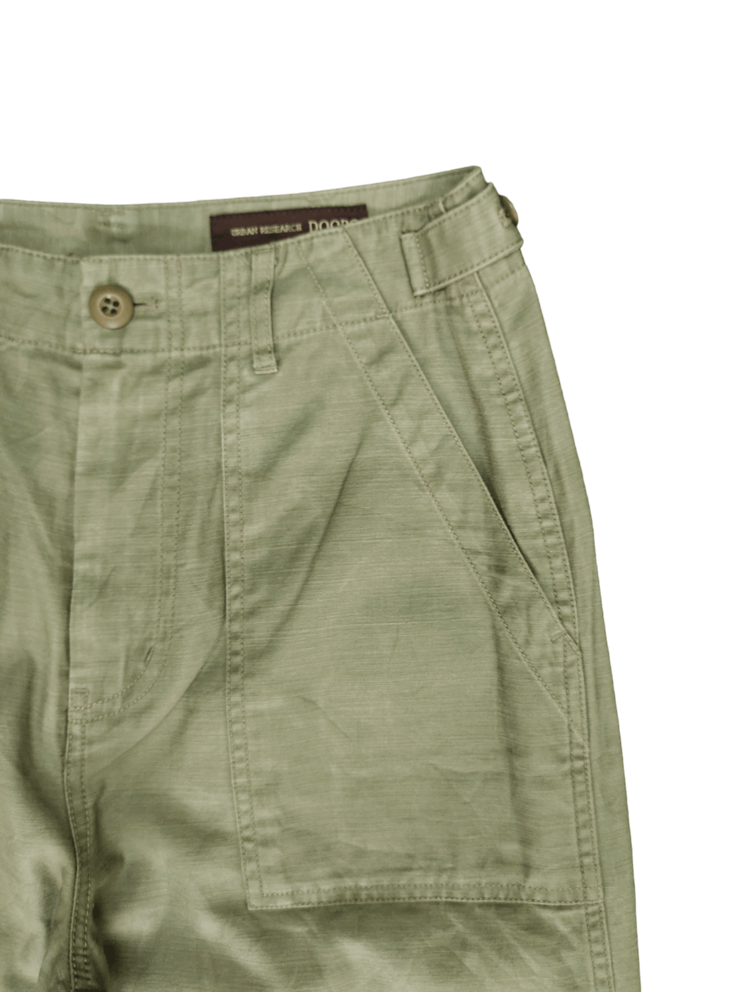 General Research Loose Baggy Pants Urban Research Doors Wide Leg Fatigue Size US 27 - 2 Thumbnail