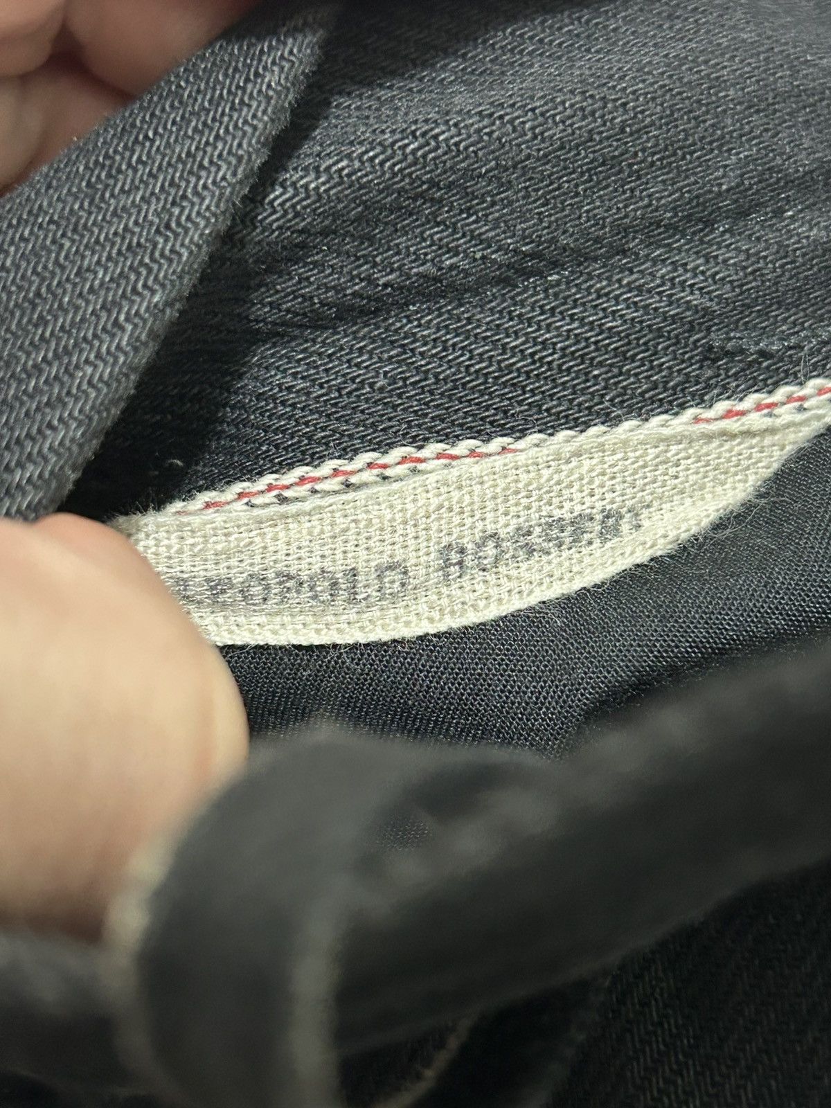 Leopold Bossert Leopold Bossert Selvedge Overlock J Cut Denim Size US 31 - 6 Thumbnail