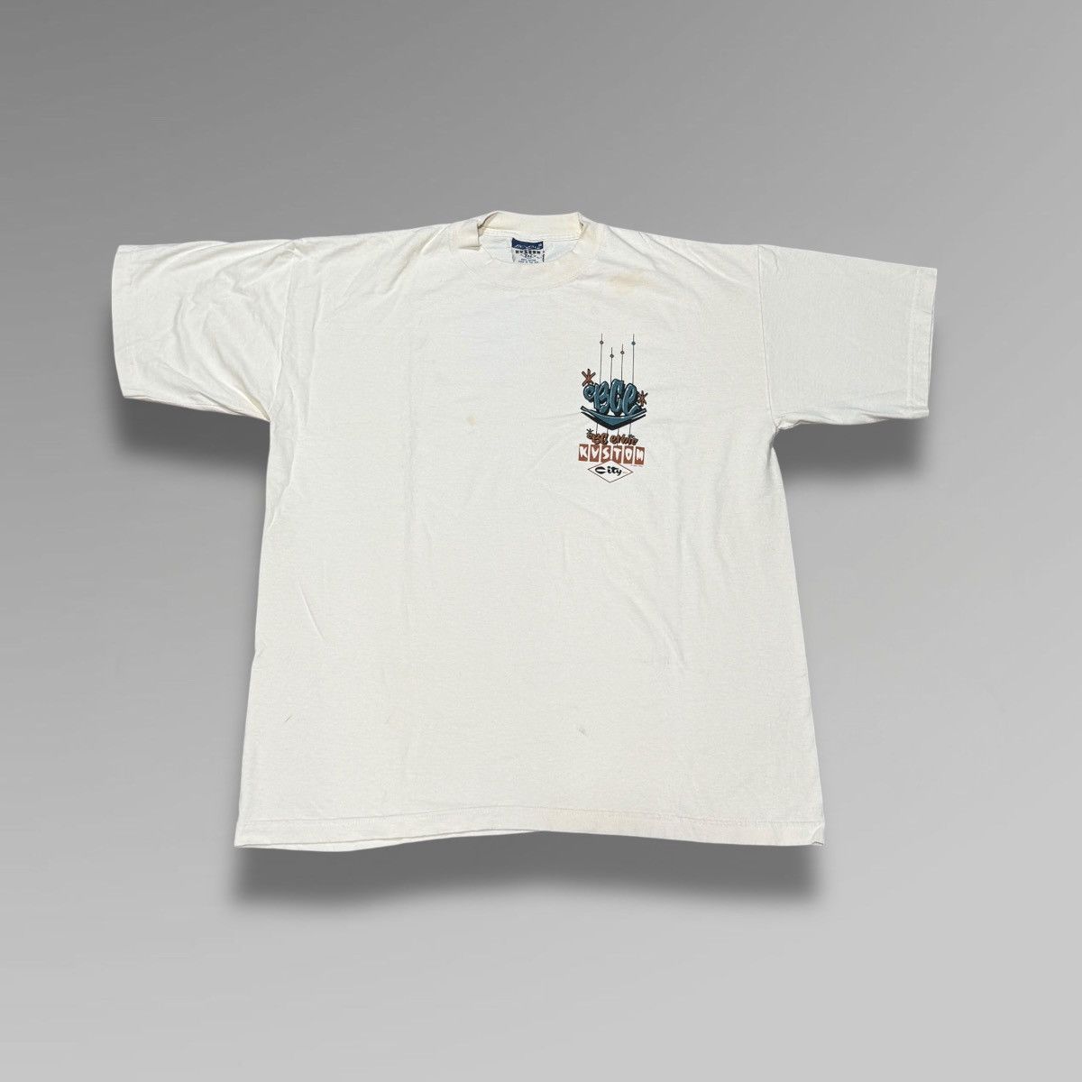 Bc Ethic Vintage 90s BC Ethic Kustom City Tee Size US L / EU 52-54 / 3 - 1 Thumbnail
