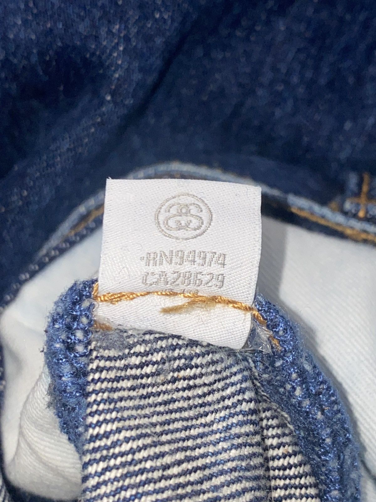Stussy Stussy ‘Big Ol Jean’ Dark Indigo Denim Size US 32 / EU 48 - 6 Thumbnail