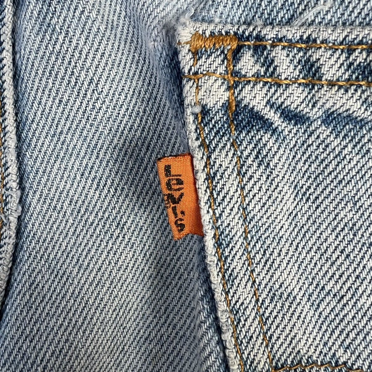 Levi's × Vintage Vintage Levis 550 Orange Tab Short Jeans Size US 36 / EU 52 - 8 Thumbnail