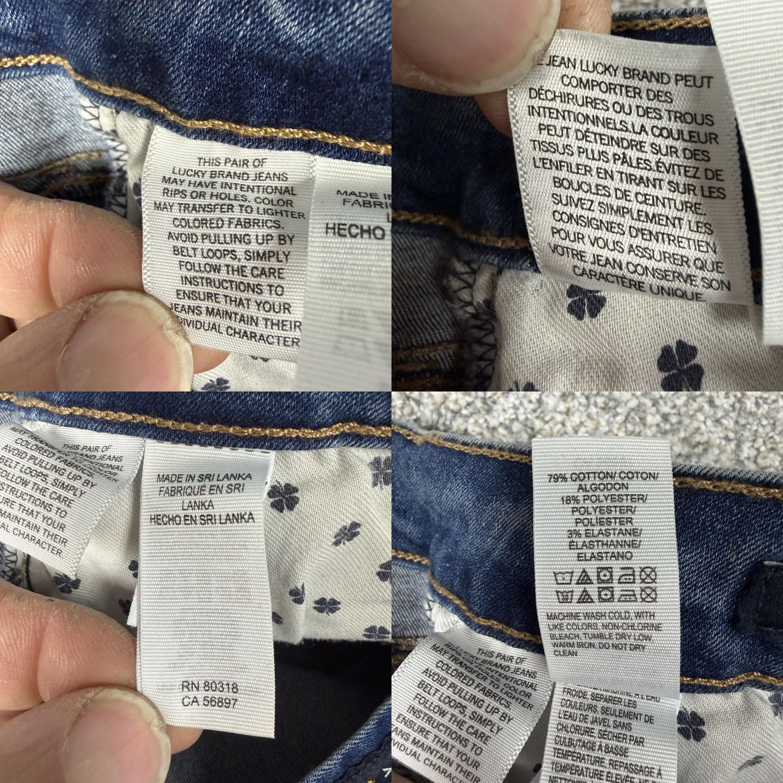 Lucky Brand Lucky Brand Lolita Super Skinny Jeans Womens 8/29 Blue Mid Rise Stretch Denim Size 30" / US 8 / IT 44 - 9 Thumbnail