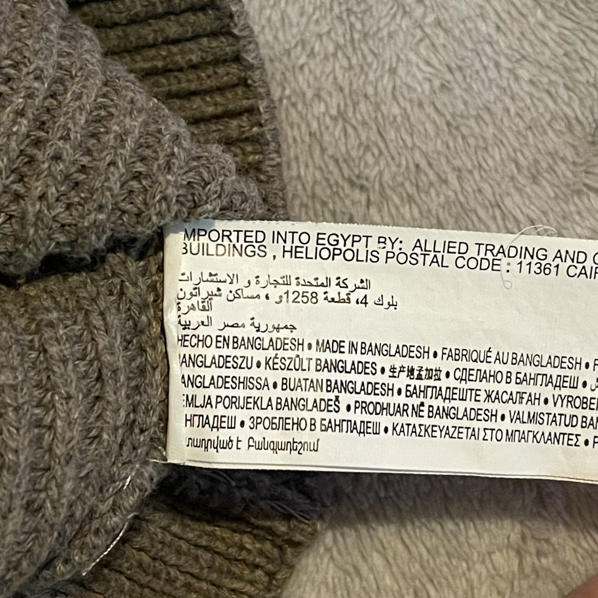 Springfield Springfield Men 2XL Brown Cotton 1/4 Zip Ribbed Knit Sweater Size US XXL / EU 58 / 5 - 4 Thumbnail