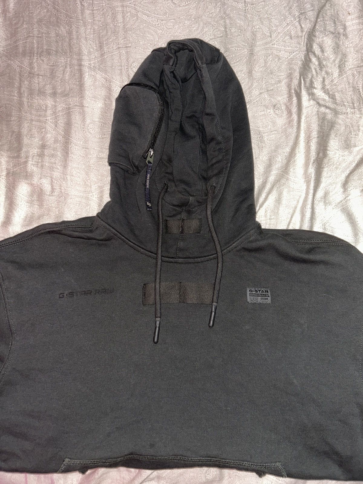 G-Star Pocket Detail Loose Hooded Sweater Size US S / EU 44-46 / 1 - 1 Thumbnail