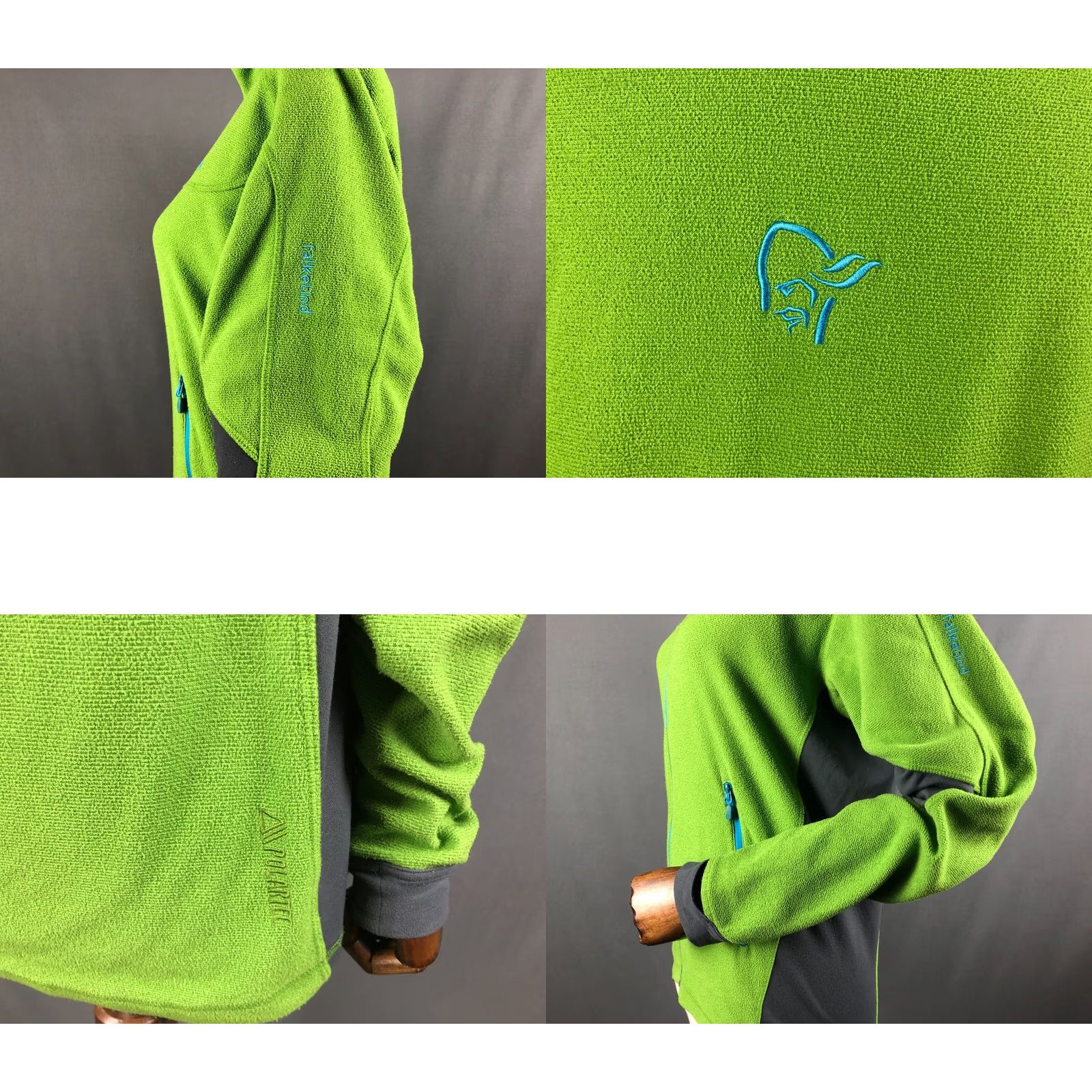 Vintage Norrona Falketind Warm Jacket Polyester Green Women Size M Size M / US 6-8 / IT 42-44 - 8 Thumbnail