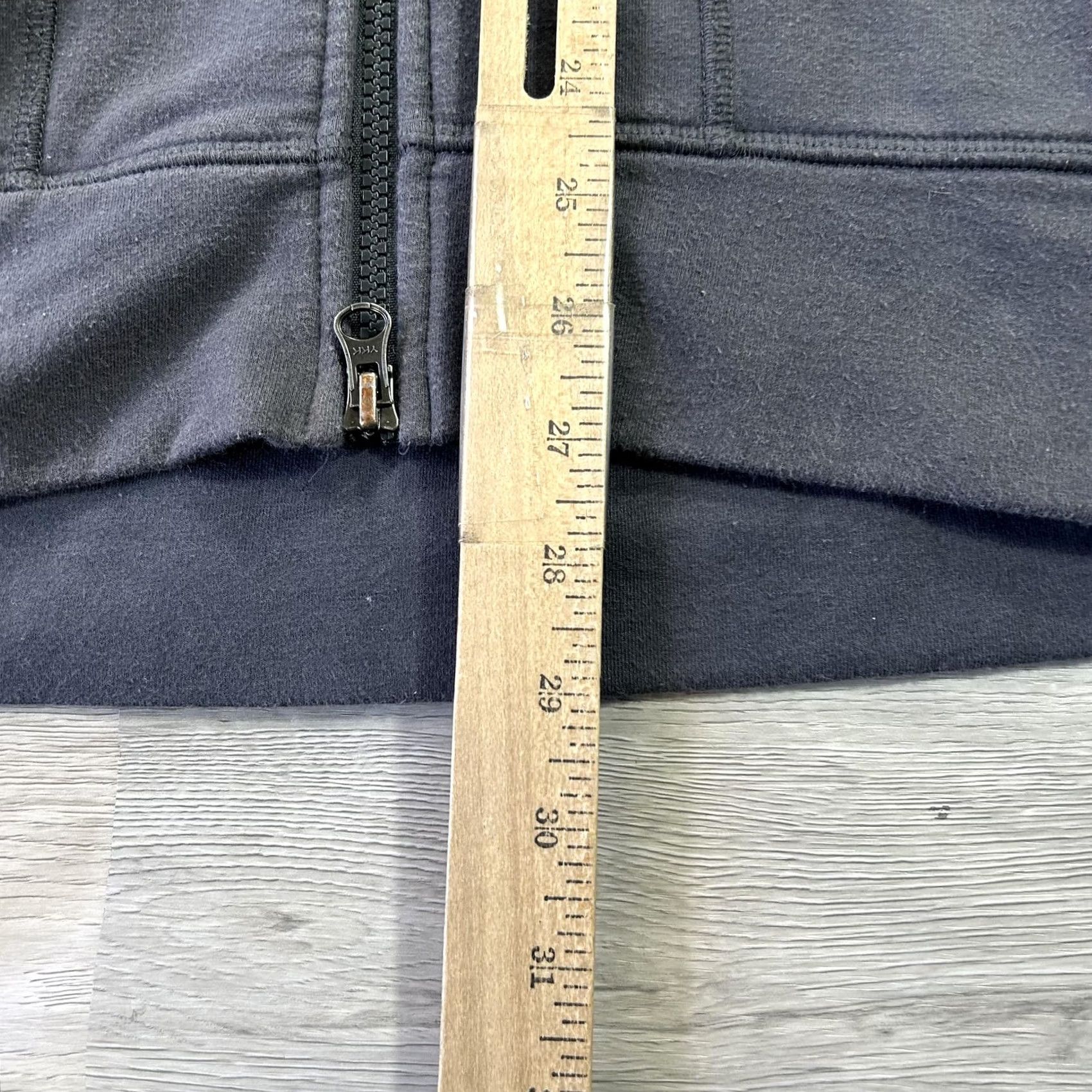 Athleta Athleta Hoodie Womens Small Black Full Zip Fleece Pocketed Raglan Thumbholes Size S / US 4 / IT 40 - 7 Thumbnail