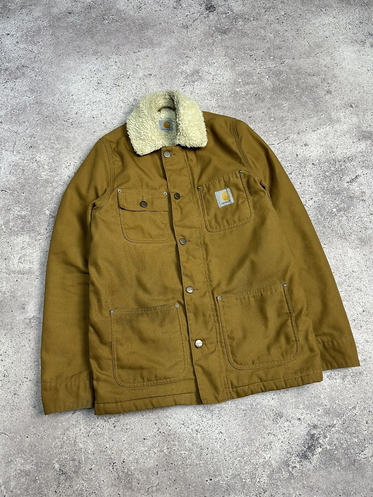 Carhartt × Vintage Vintage Carhartt Phoenix Coat Jacket Sherpa Work Y2K Size US S / EU 44-46 / 1 - 3 Thumbnail