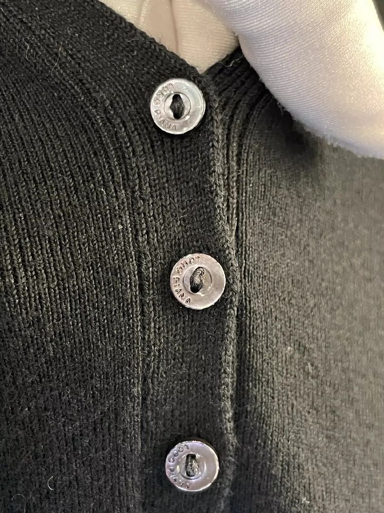 Loro Piana LORO PIANA Black cashmere blend sweater Size L / US 10 / IT 46 - 5 Thumbnail