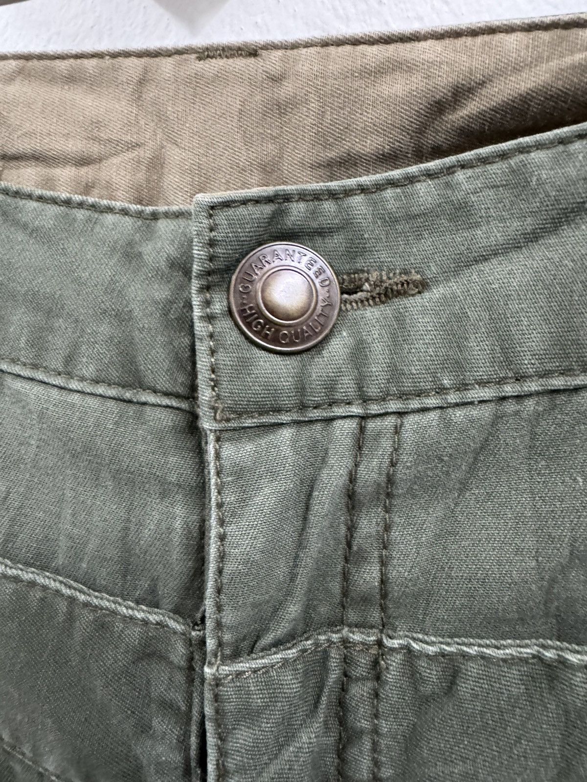 Japanese Brand × Vintage Vintage Japanese Brand Double Waist Pants 1990s Size US 34 / EU 50 - 4 Thumbnail