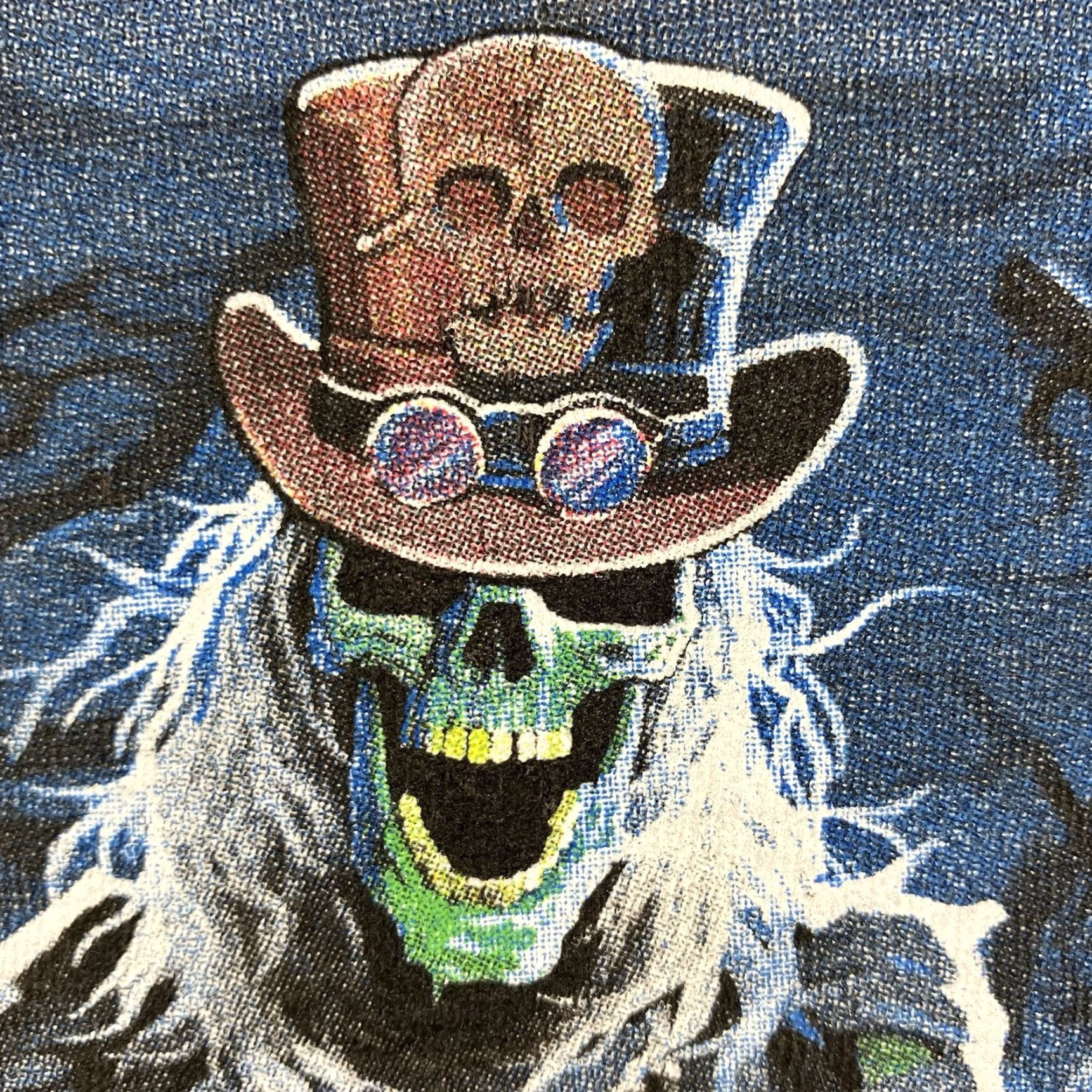 Vintage Guns N' Roses Ghost Graphic T-Shirt Adult Small Gray Rock Metal Gothic Music Unisex Size US S / EU 44-46 / 1 - 6 Thumbnail
