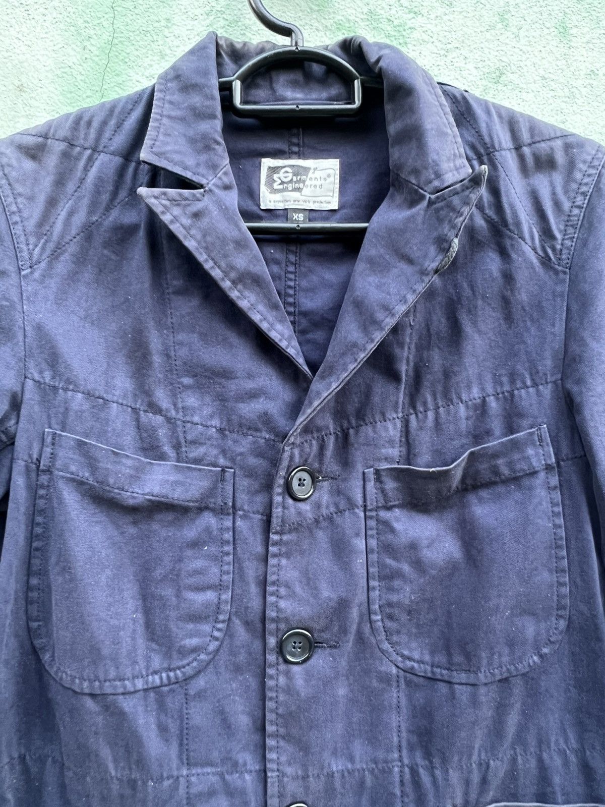 Engineered Garments ENGINEERED GARMENTS Navy Bedford Jacket Made inUSA Nepenthes Size US S / EU 44-46 / 1 - 15 Thumbnail