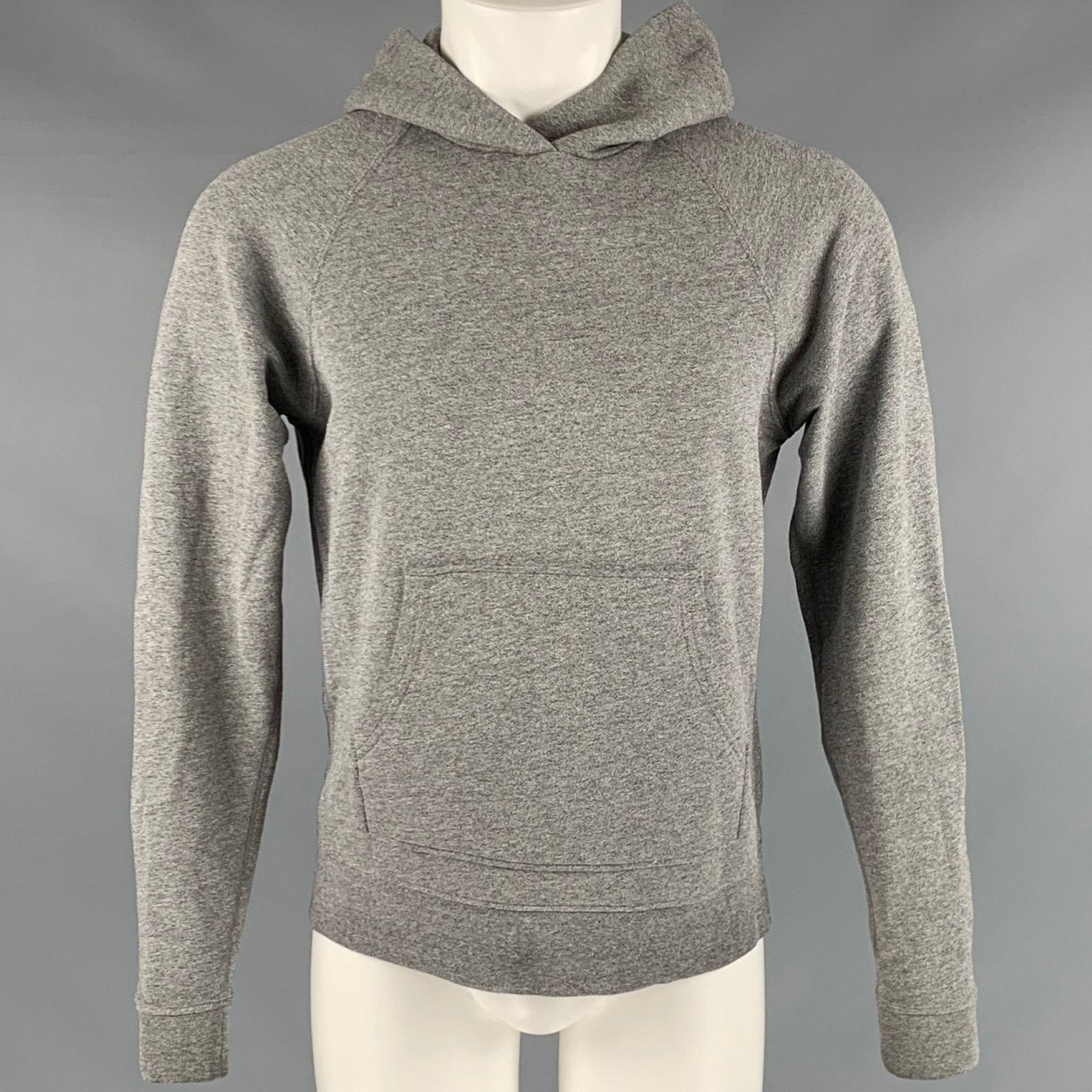 John Elliott JOHN ELLIOTT Grey Heather Cotton Polyester Hoodie Sweatshirt Size US S / EU 44-46 / 1 - 1 Thumbnail