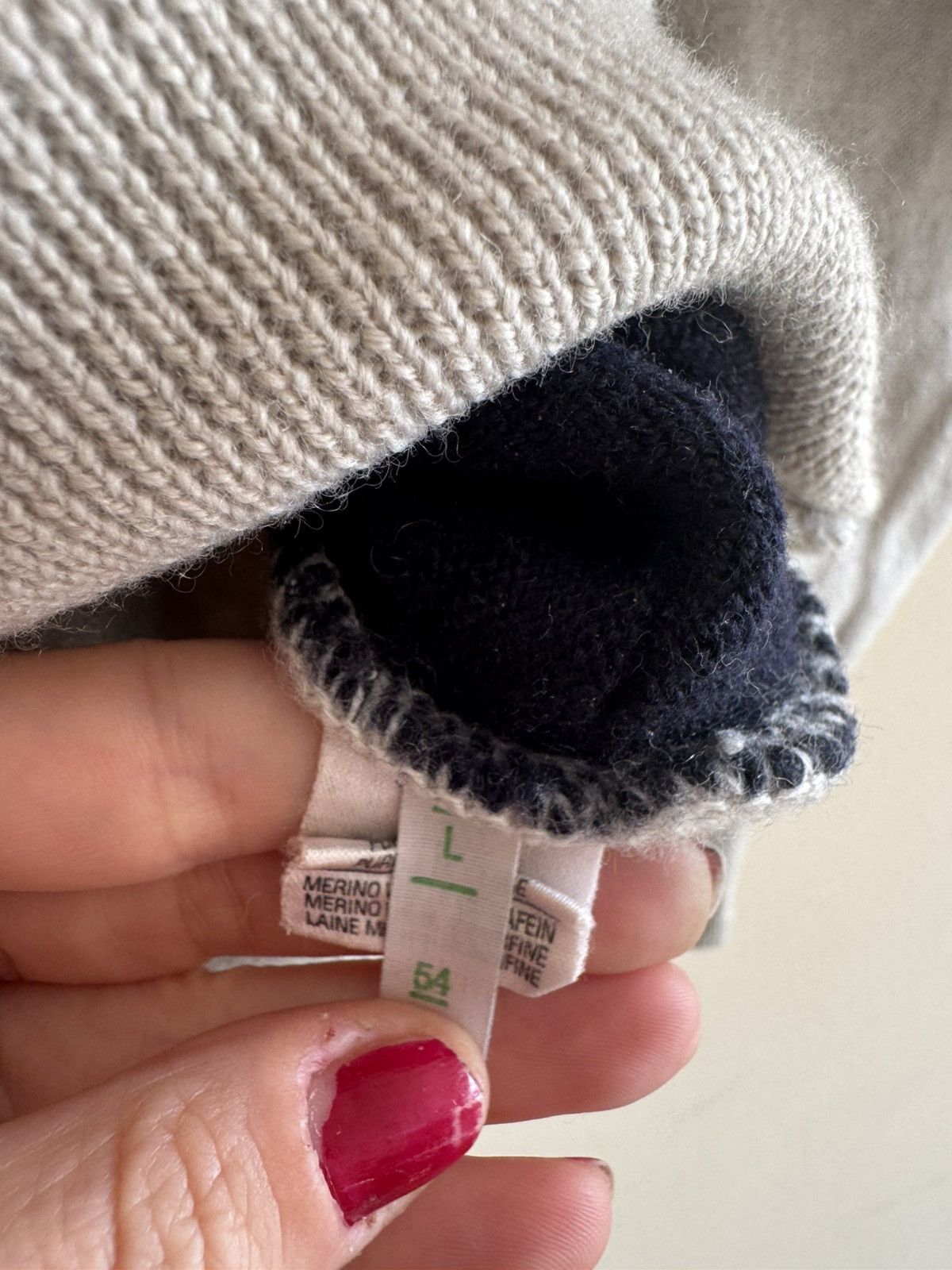 Vintage Vintage MARZ München Pure New Wool Sweater – 80s Size M / US 6-8 / IT 42-44 - 7 Thumbnail