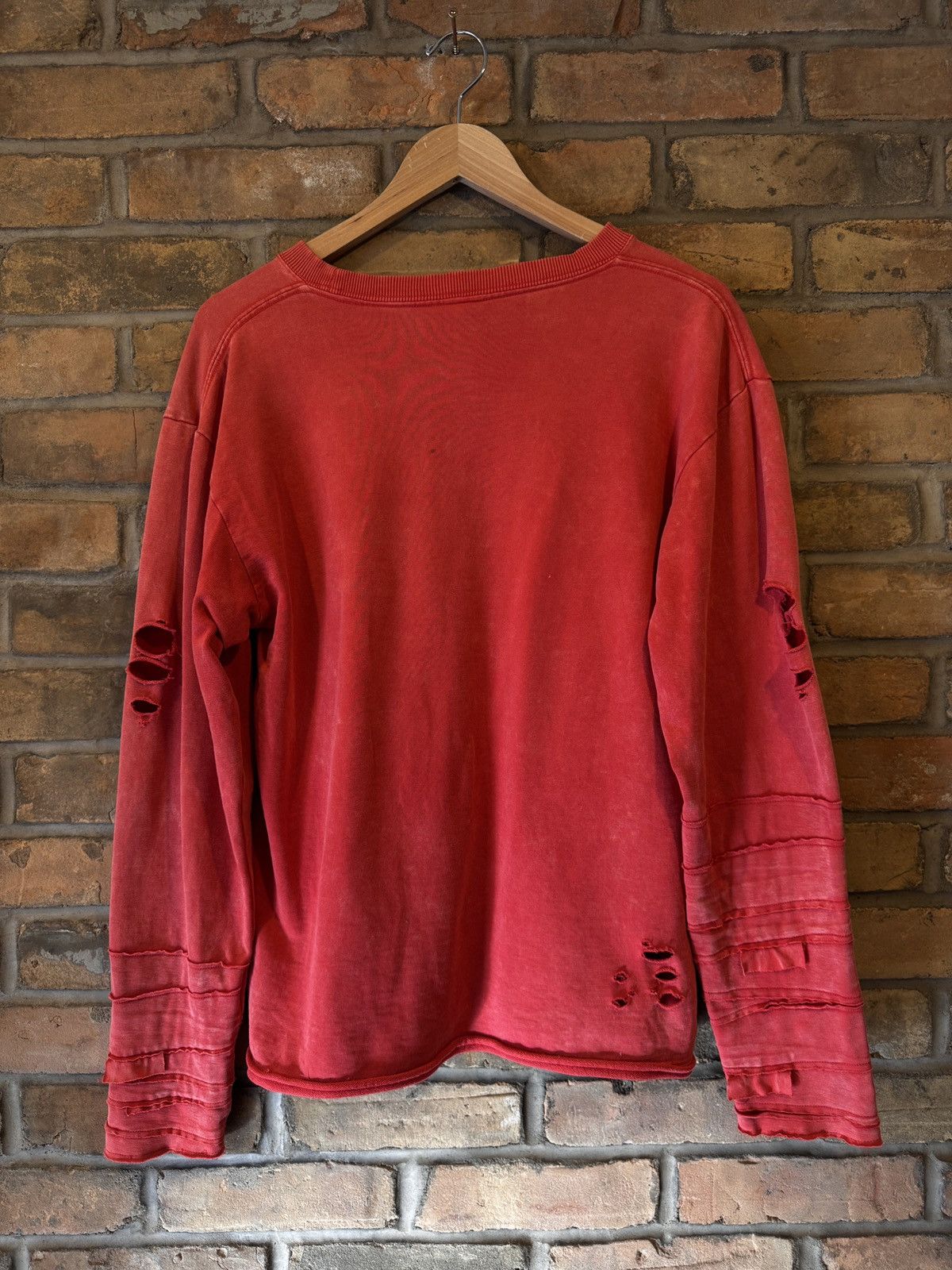 PPFM PPFM Distressed Layered Sleeve Long Sleeve Size US L / EU 52-54 / 3 - 2 Thumbnail