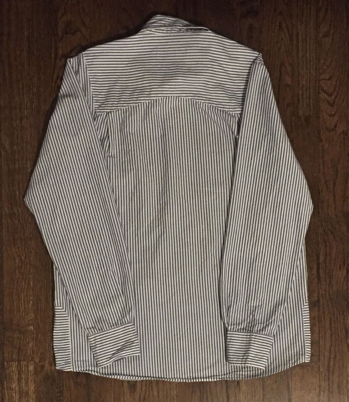 Bape Bape logo long sleeve button up shirt Size US M / EU 48-50 / 2 - 2 Thumbnail