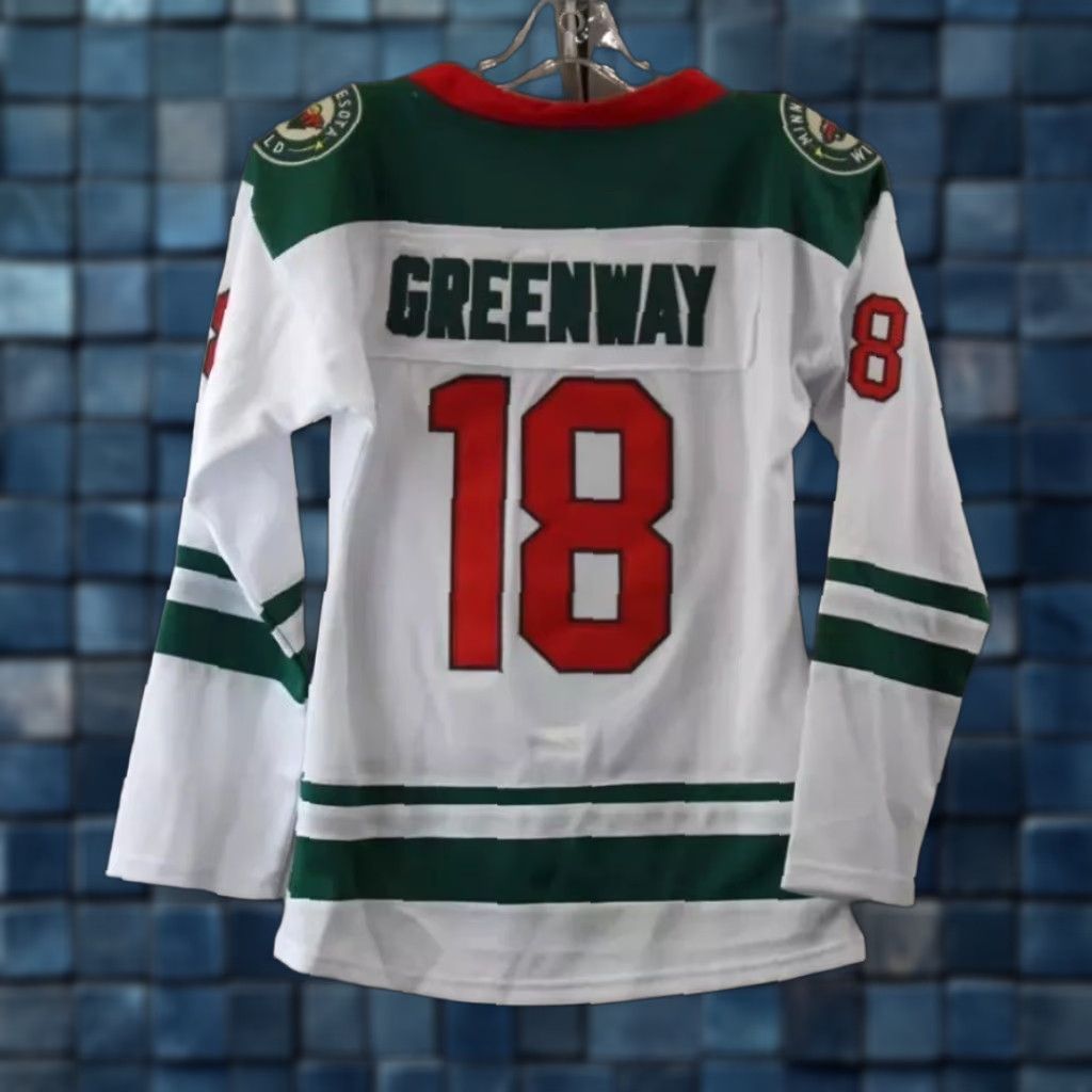 NHL Women’s NHL Apparel Minnesota Wild #18 Jordan Greenway Hockey Jersey Size Small Size S / US 4 / IT 40 - 1 Thumbnail