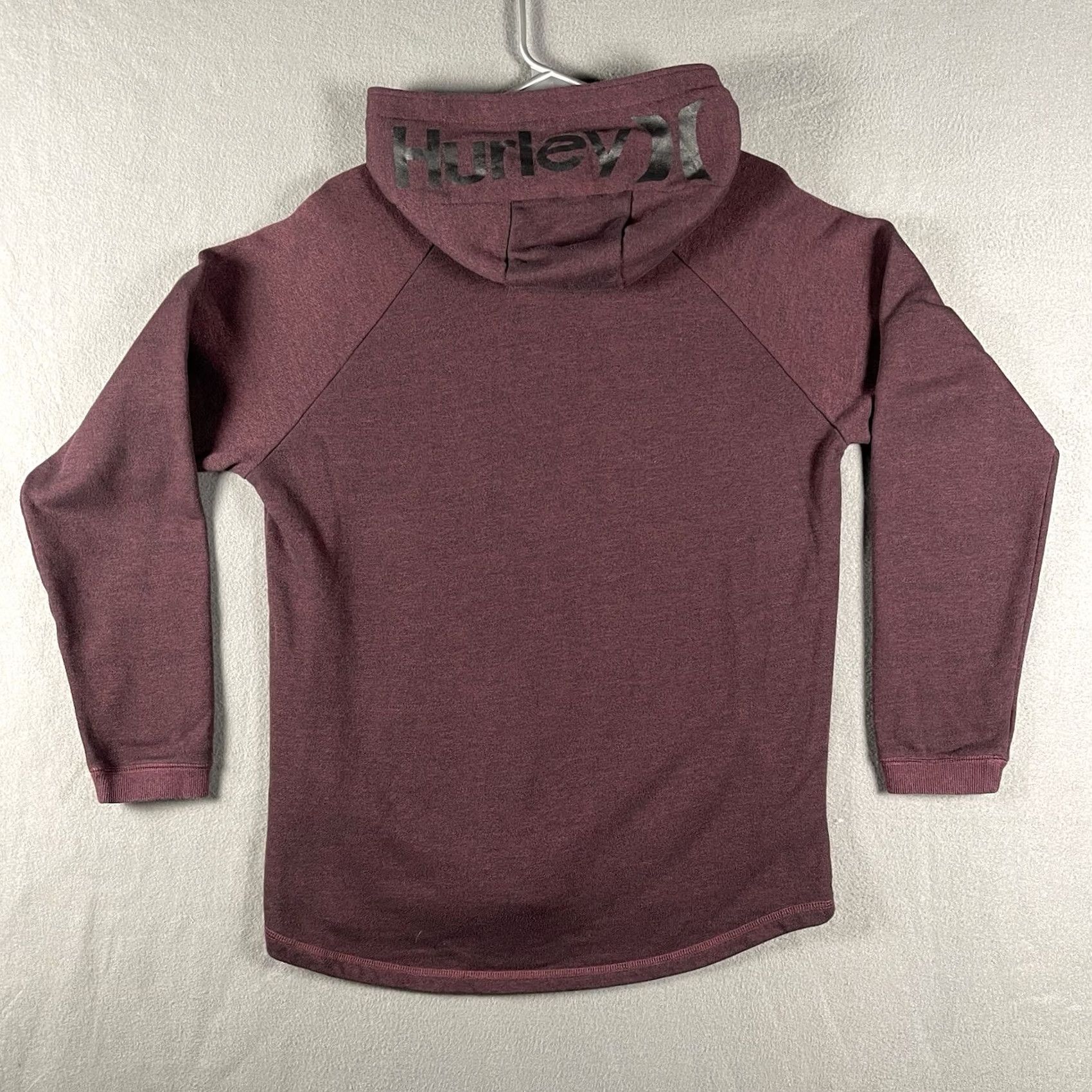 Hurley Hurley Lightweight Hoodie Mens Size M Blue Heathered Pullover Long Sleeve Logo Hooded All Seasons Size US M / EU 48-50 / 2 - 7 Thumbnail