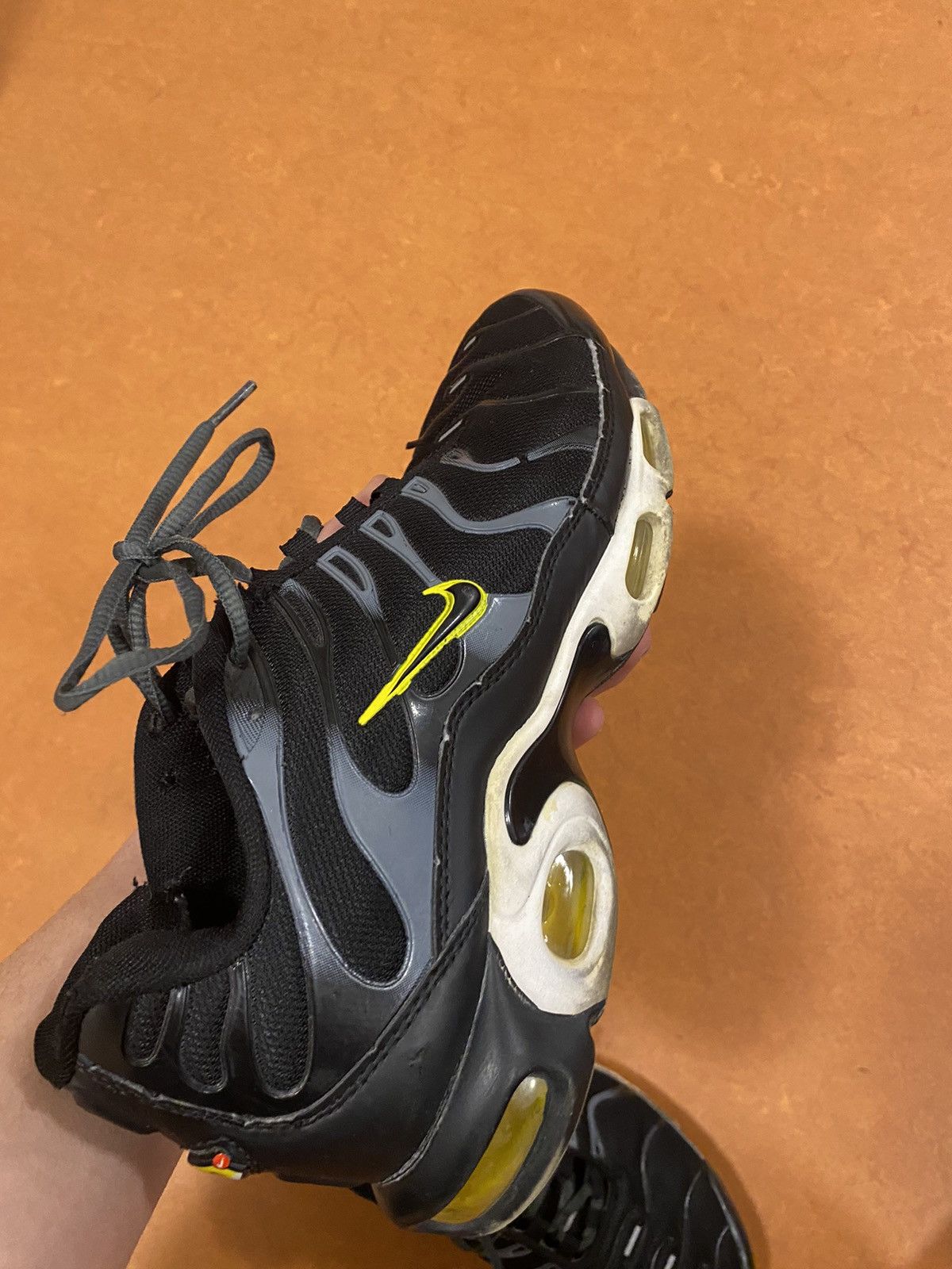 Nike × Vintage Vintage Nike Tn Air Max Plus Black Active Size US 10 / EU 43 - 9 Thumbnail