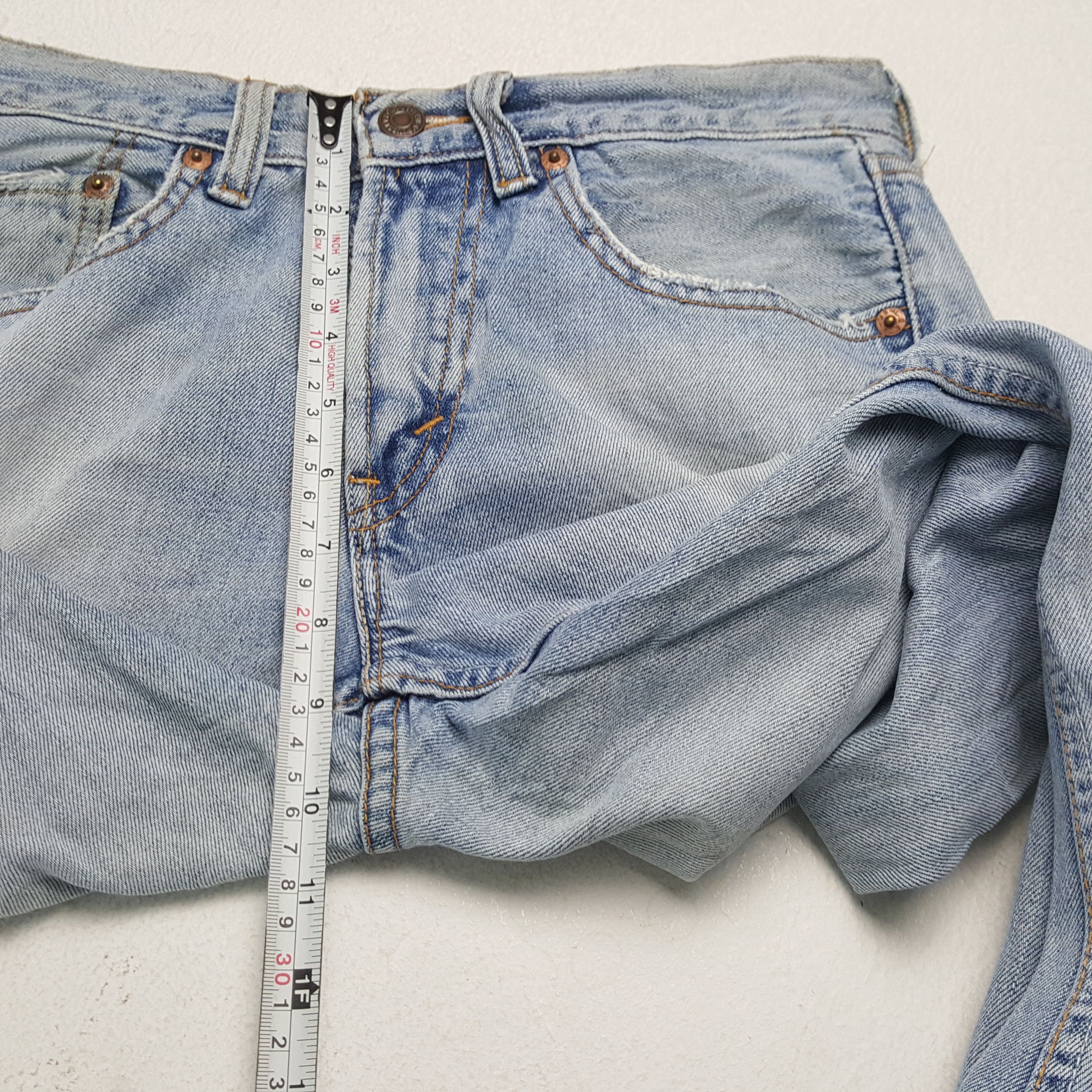 Levi's × Vintage Vintage LEVI'S 501 Distressed Denim Bootcut Jeans Size 28" / US 6 / IT 42 - 8 Thumbnail