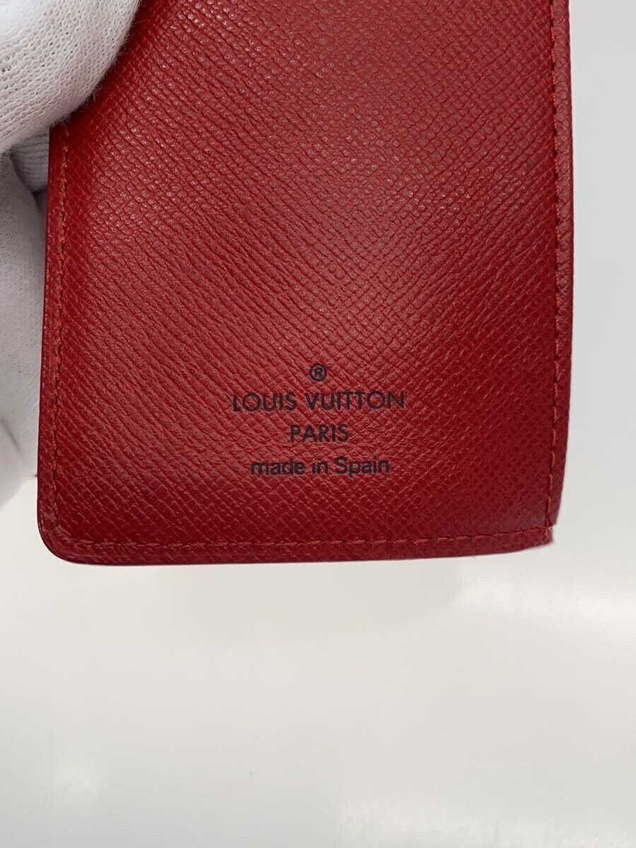 Louis Vuitton Louis Vuitton Epi Agenda PM Leather Plain Red Size ONE SIZE - 3 Thumbnail
