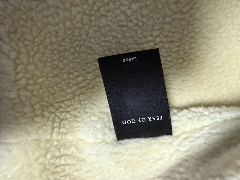 Fear of God Fear of God Lamb fleece denim jacket Size US L / EU 52-54 / 3 - 4 Thumbnail