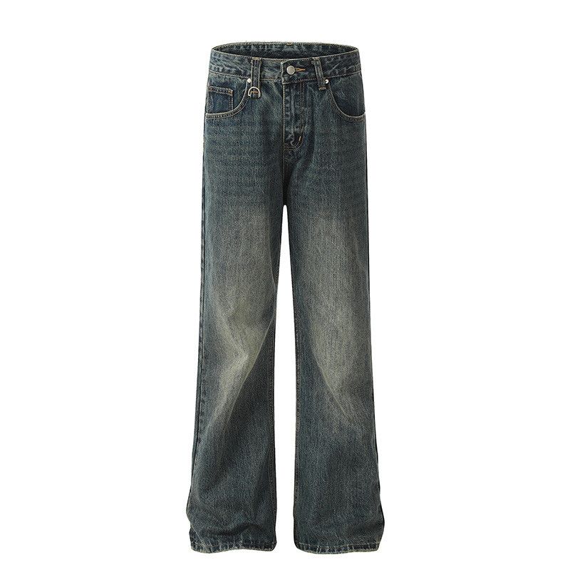 Vintage American retro high street casual flared jeans for men Size US 32 / EU 48 - 1 Thumbnail