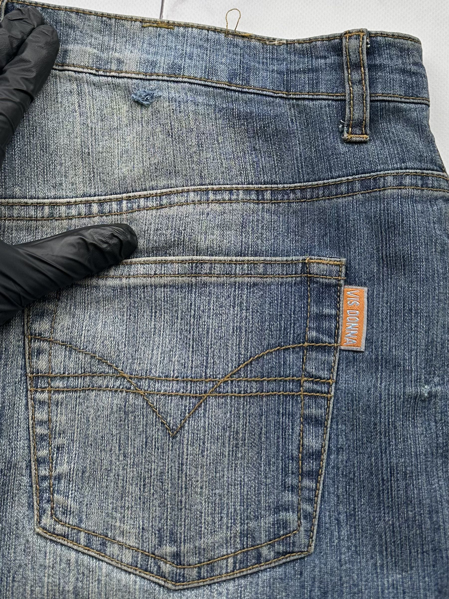 Japanese Brand Vintage Bondage Flare Jeans (B398)E2 Size US 32 / EU 48 - 14 Thumbnail