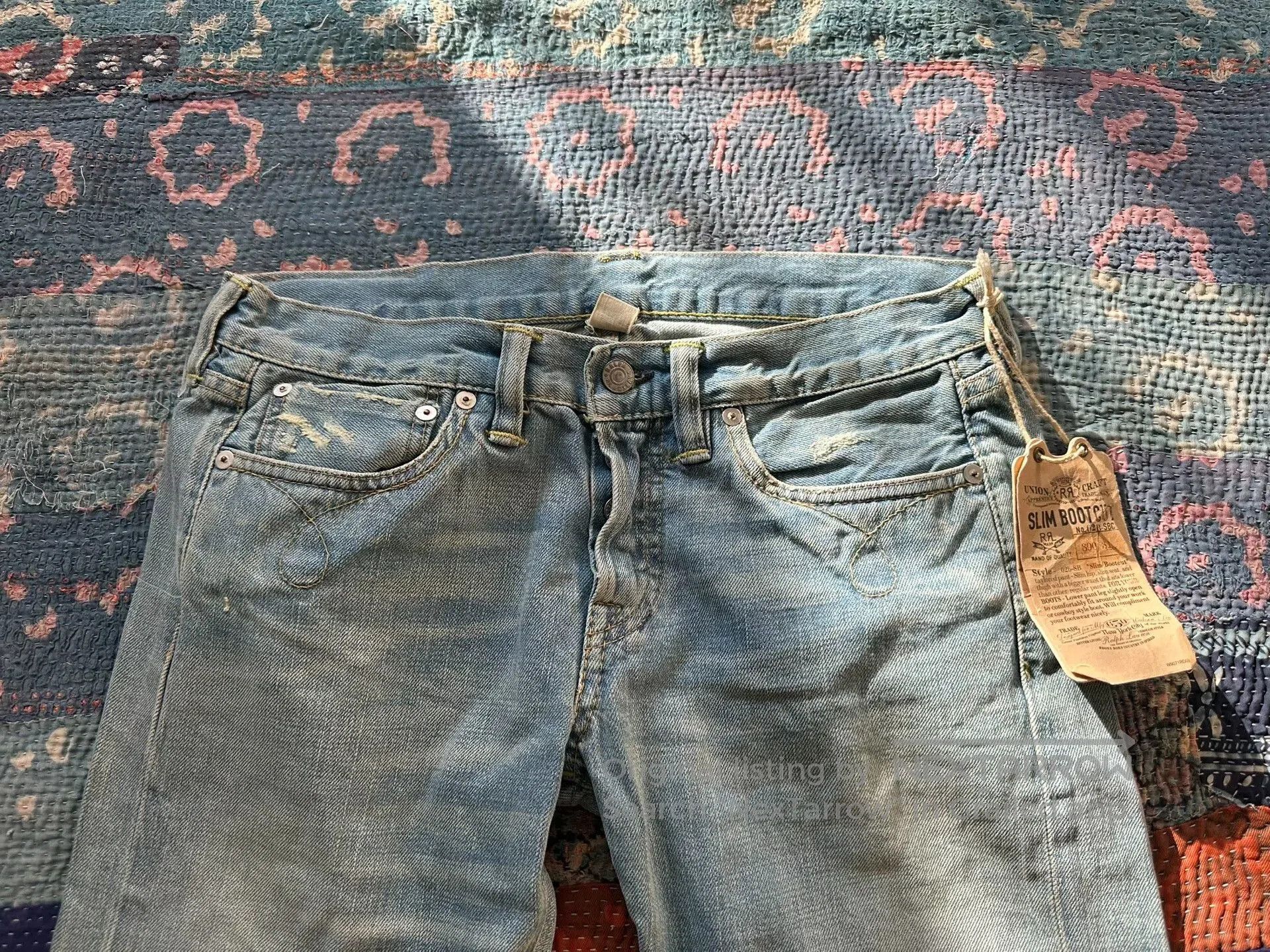 RRL Ralph Lauren RRL Slim Boot Cut Jeans. Size 30" / US 8 / IT 44 - 4 Thumbnail