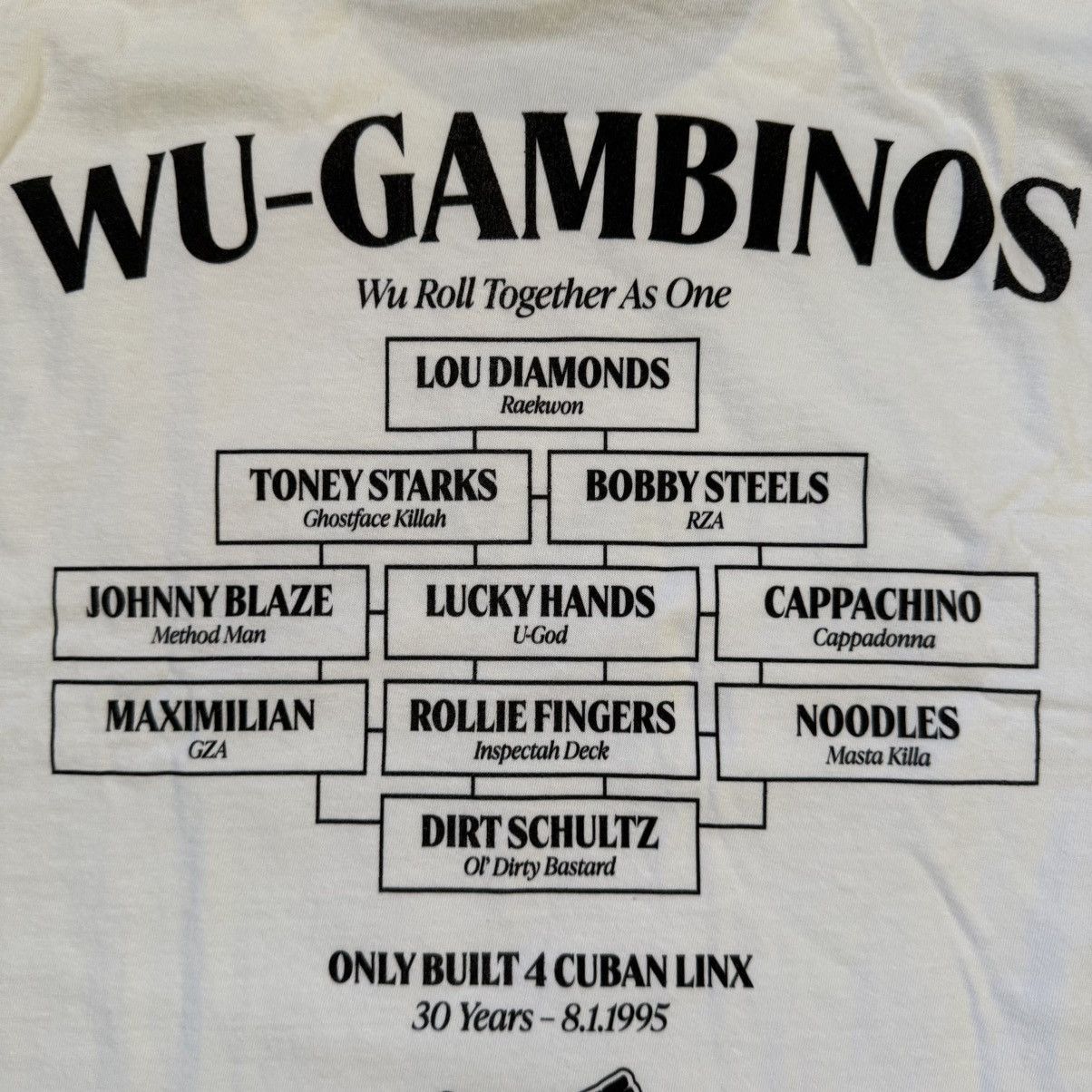 Wu-Tang Clan 🔴Wu-Tang Shirt Size 3XL Raekwon Wu Gambinos Authentic Gza Size US XXL / EU 58 / 5 - 5 Thumbnail