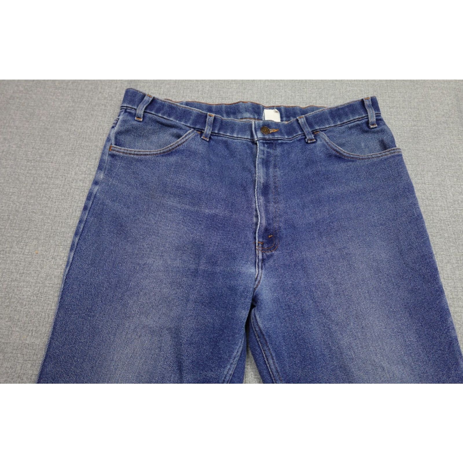 Levi's VINTAGE Levi's Jeans Mens 36x32 Blue Baggy Loose Fit Hip Hop Skater Dark Wash Boots? Size US 36 / EU 52 - 2 Thumbnail