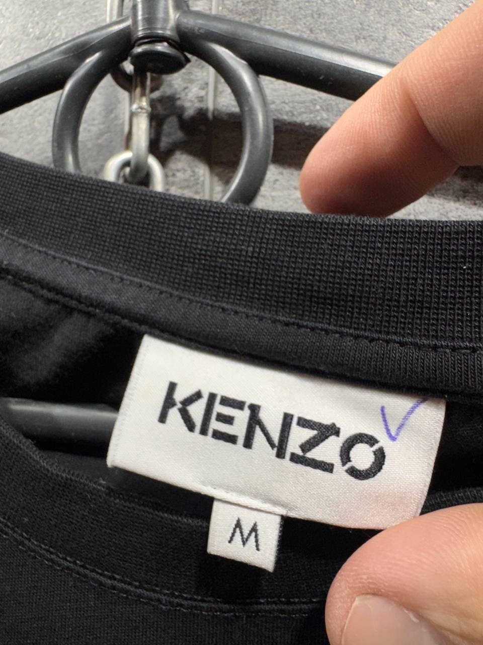 Kenzo Kenzo Tiger Printed Cotton Crewneck T-Shirt Size M Size US M / EU 48-50 / 2 - 3 Thumbnail