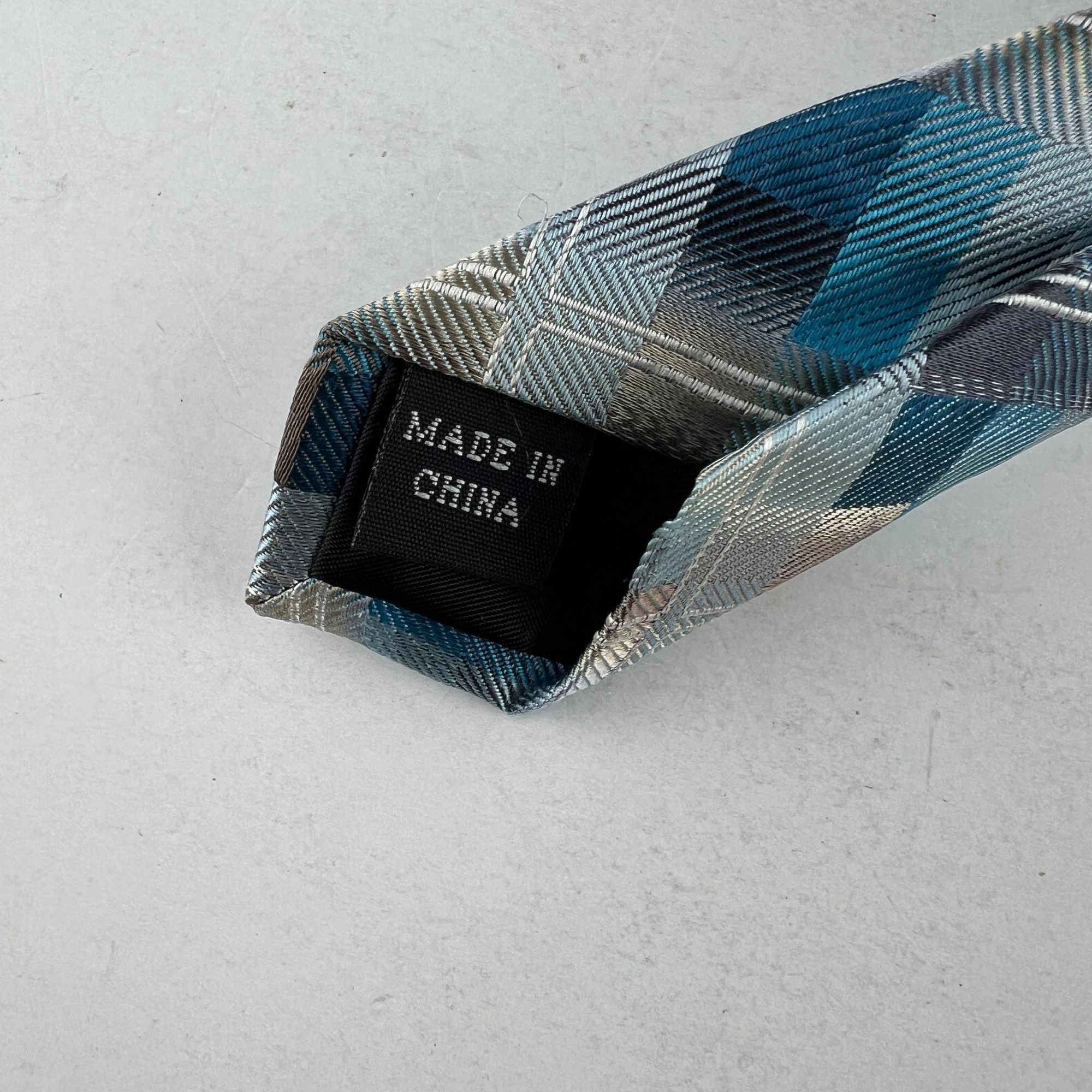 Other StateMents Blue Aqua Geometric Necktie Tie Size ONE SIZE - 5 Thumbnail